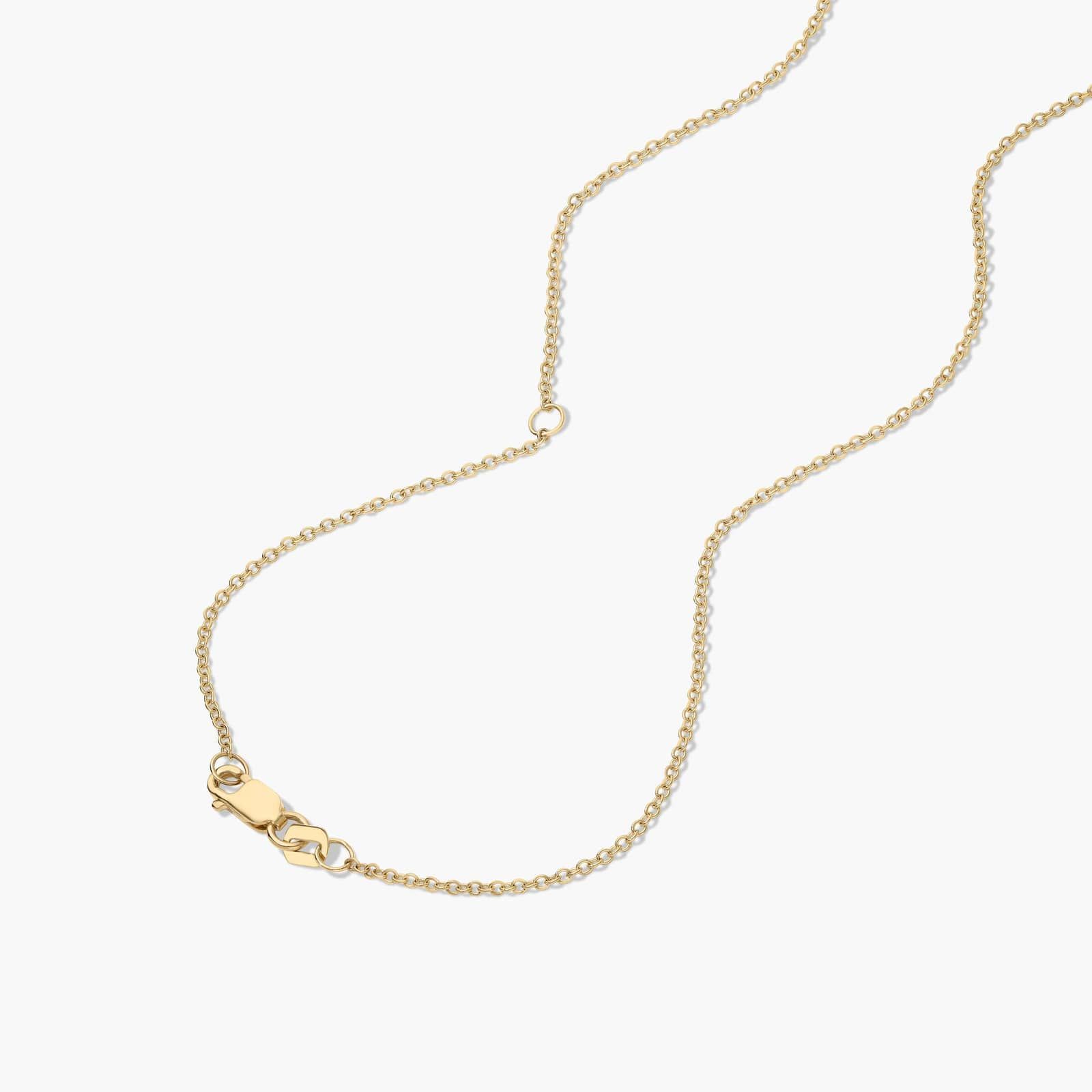 14K Yellow Gold Milgrain Bezel Lab-Grown Diamond Pendant (0.25 CTW - F-G / VS2-SI1) By James Allen