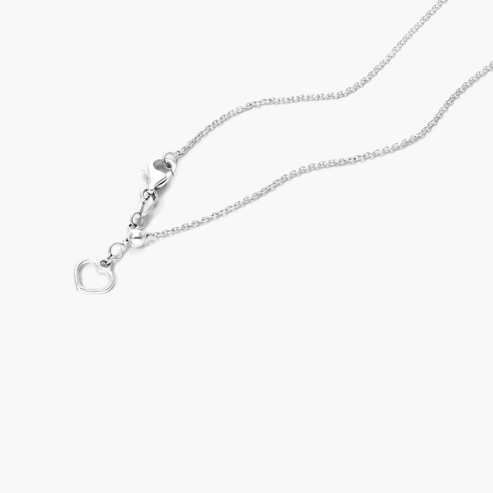Infinity Pavé Necklace In 14K White Gold By James Allen