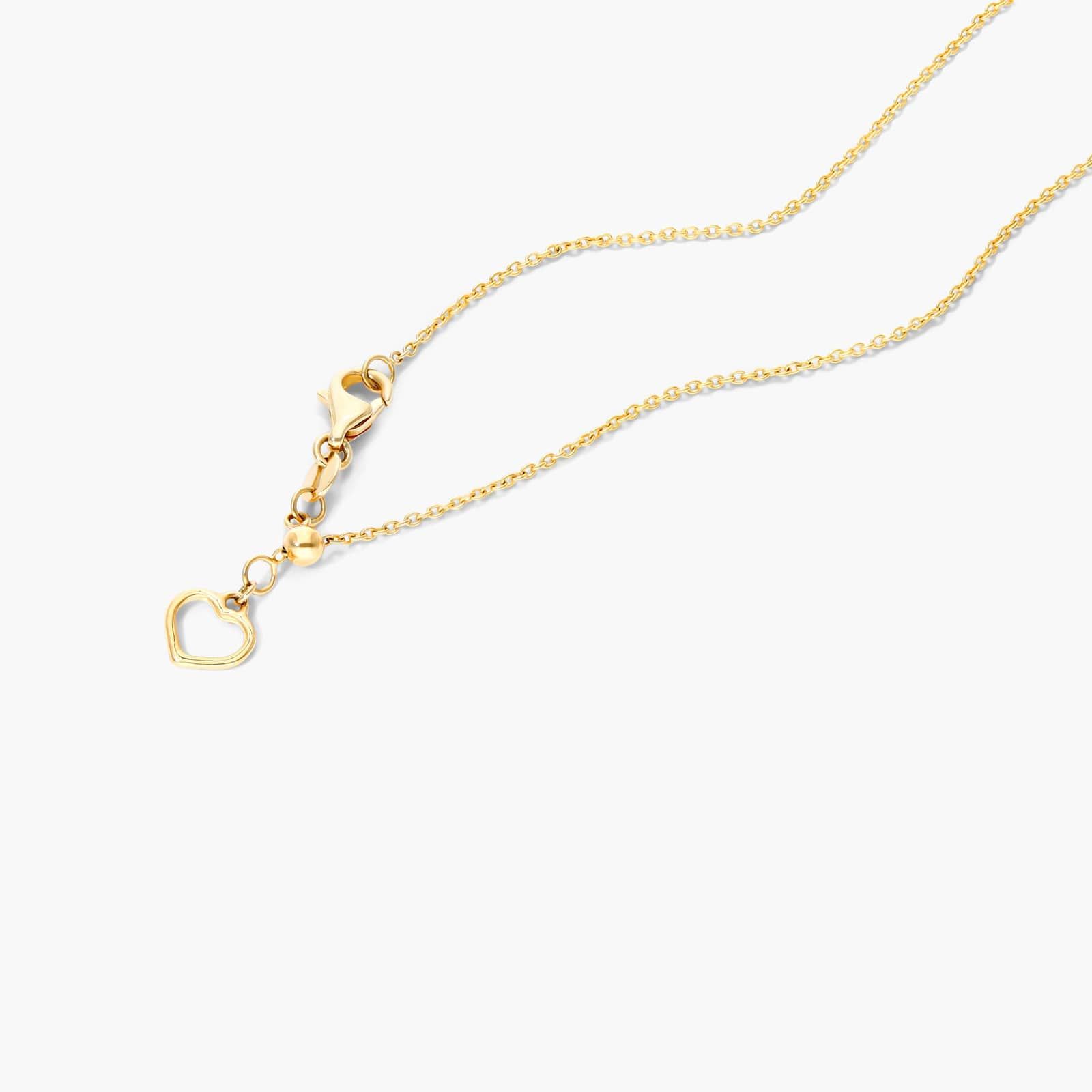 Infinity Pavé Necklace In 14K Yellow Gold By James Allen