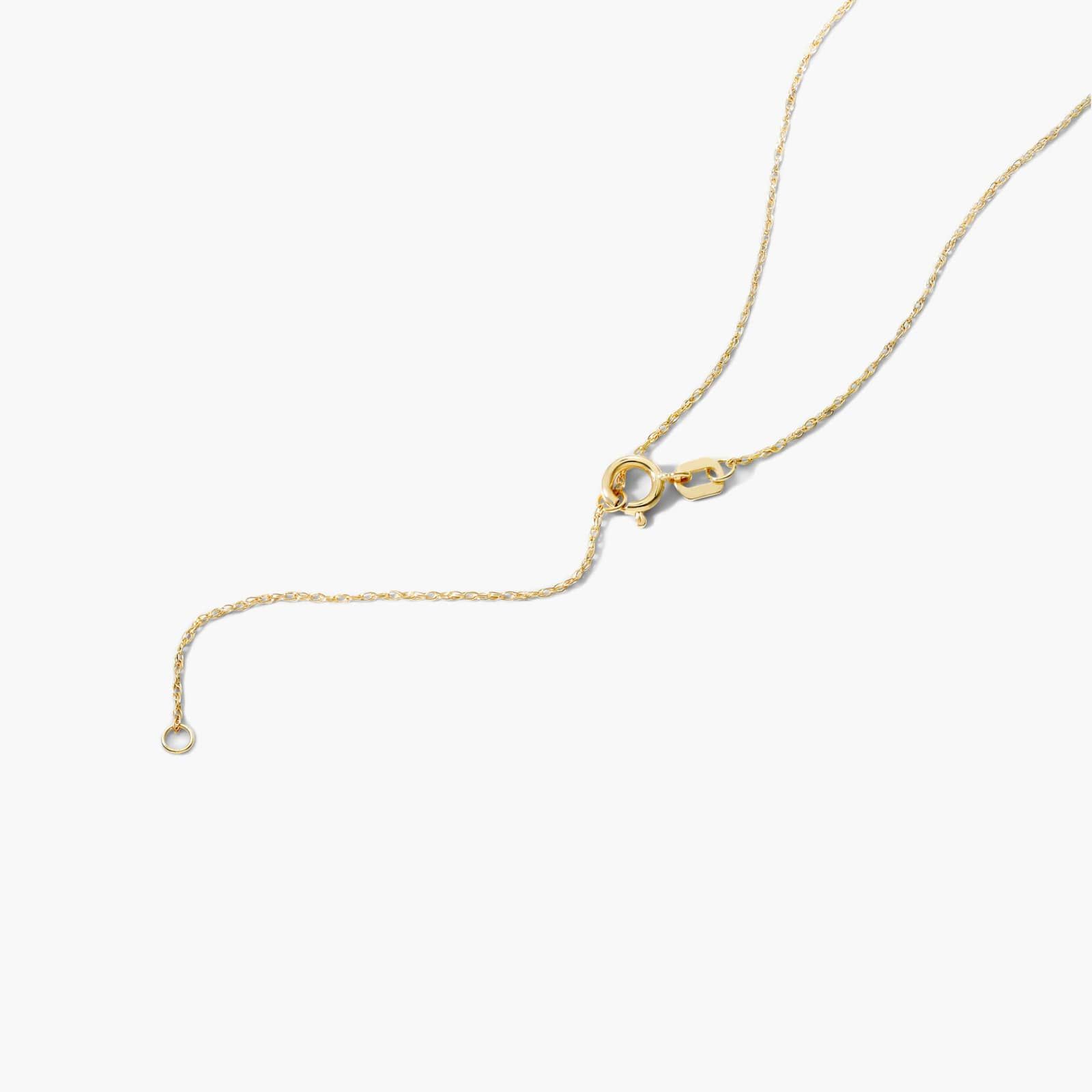 Mini Evil Eye Diamond Necklace In 14K Yellow Gold By James Allen