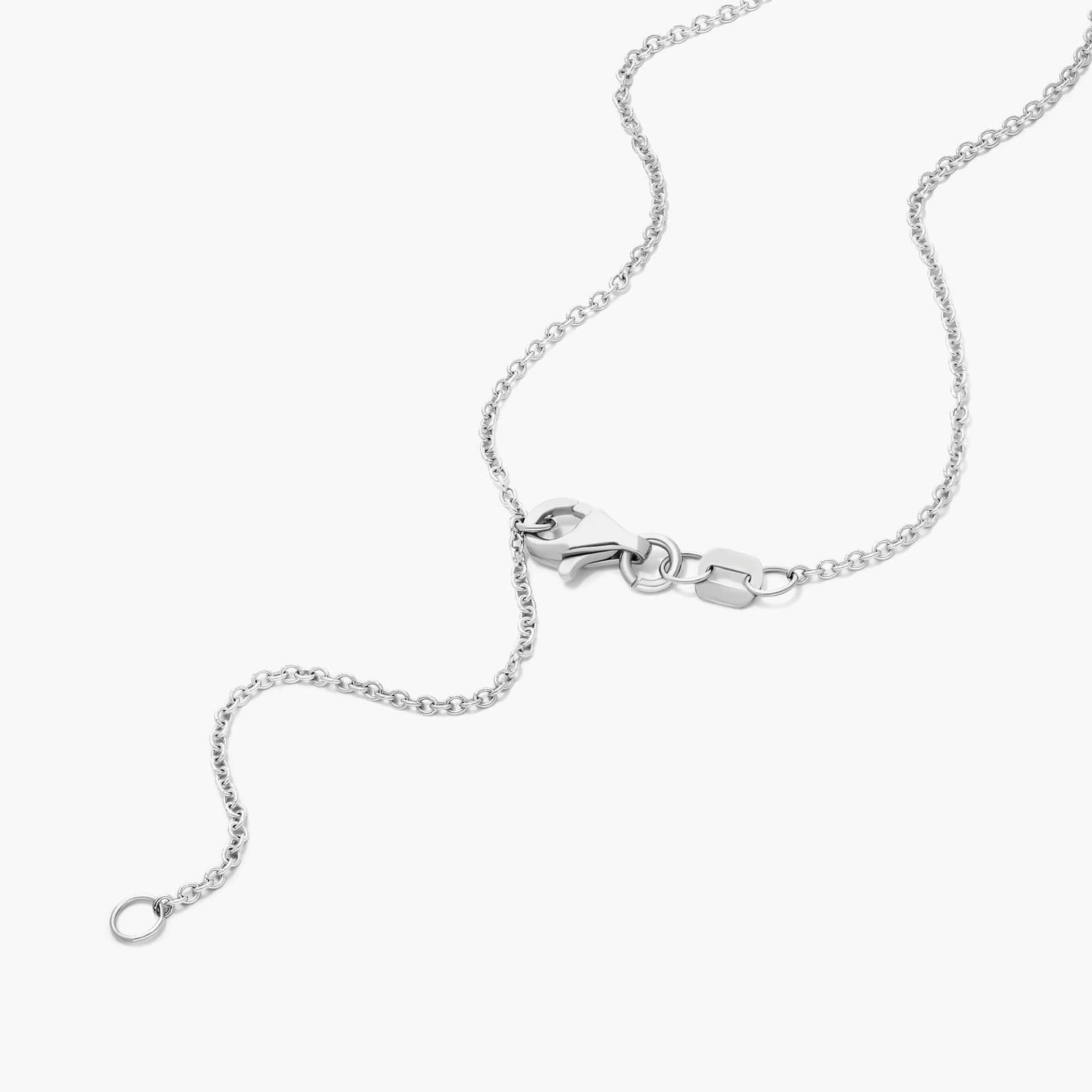 Cosmos Lab-Grown Diamond Necklace In 14K White Gold By James Allen