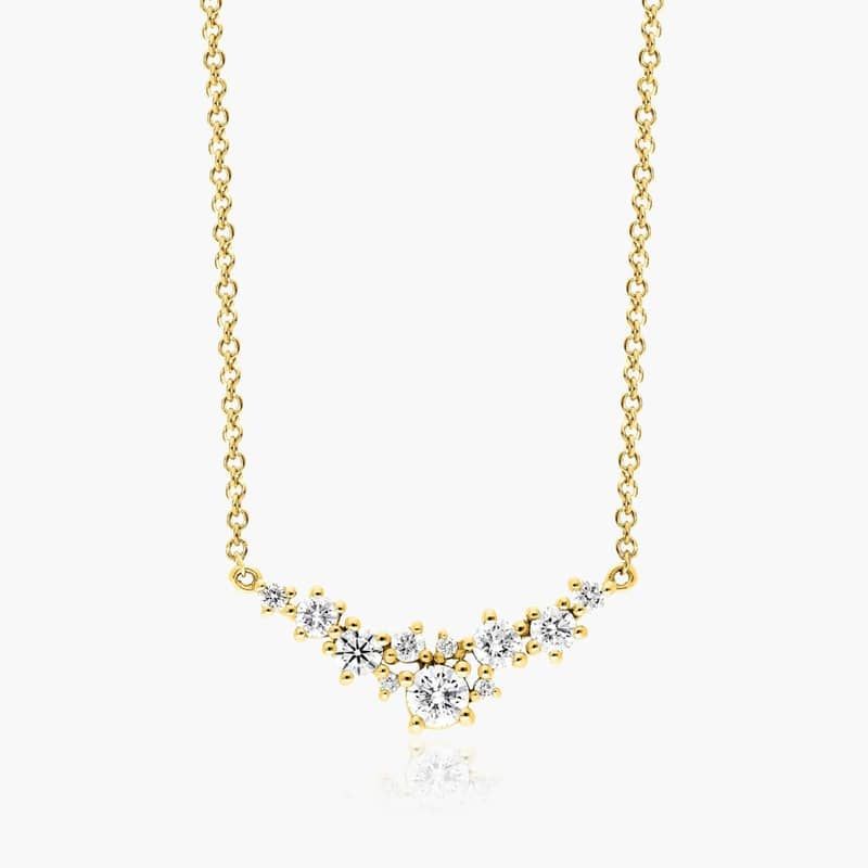 Cosmos Lab-Grown Diamond Necklace In 14K Yellow Gold By James Allen