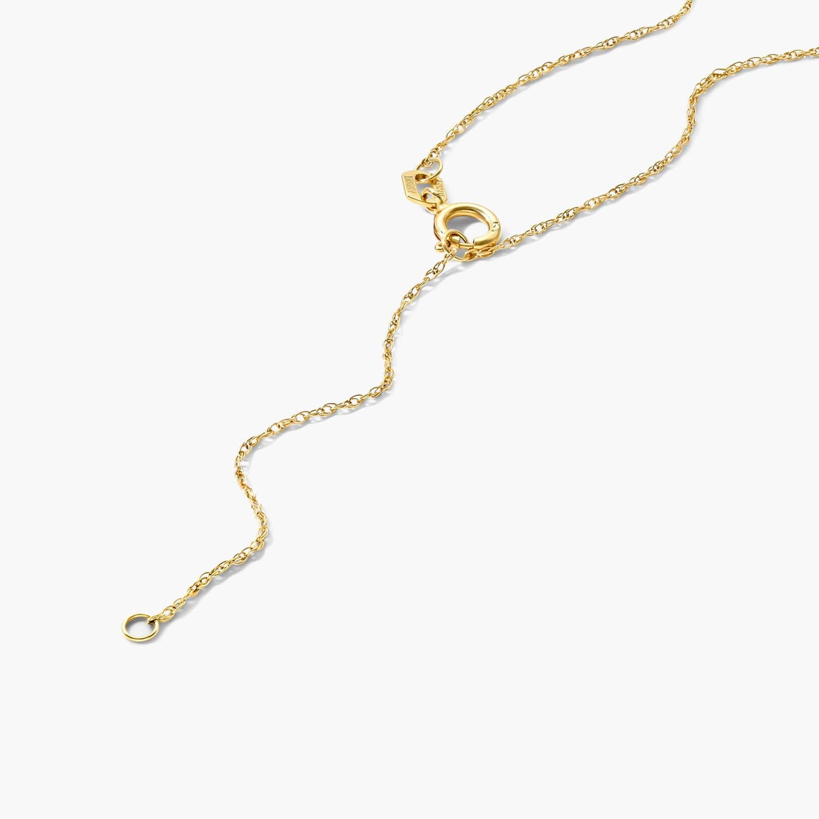 14K Yellow Gold Mini Infinity Necklace By James Allen