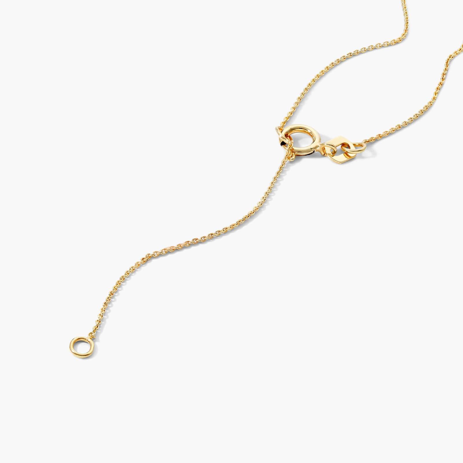 14K Yellow Gold Oval Ruby Birthstone Necklace By James Allen