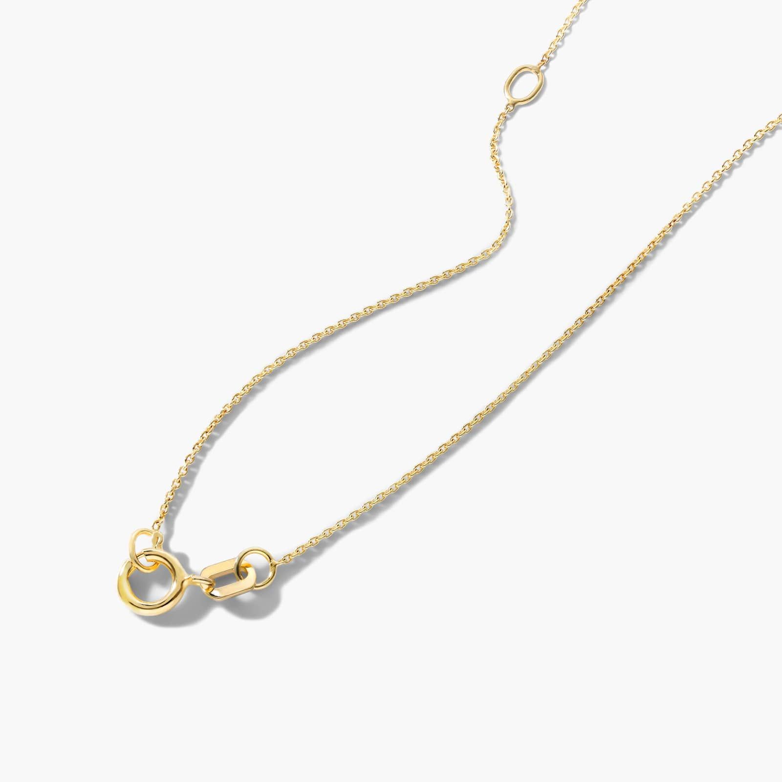 14K Yellow Gold Oval Citrine Birthstone Necklace By James Allen