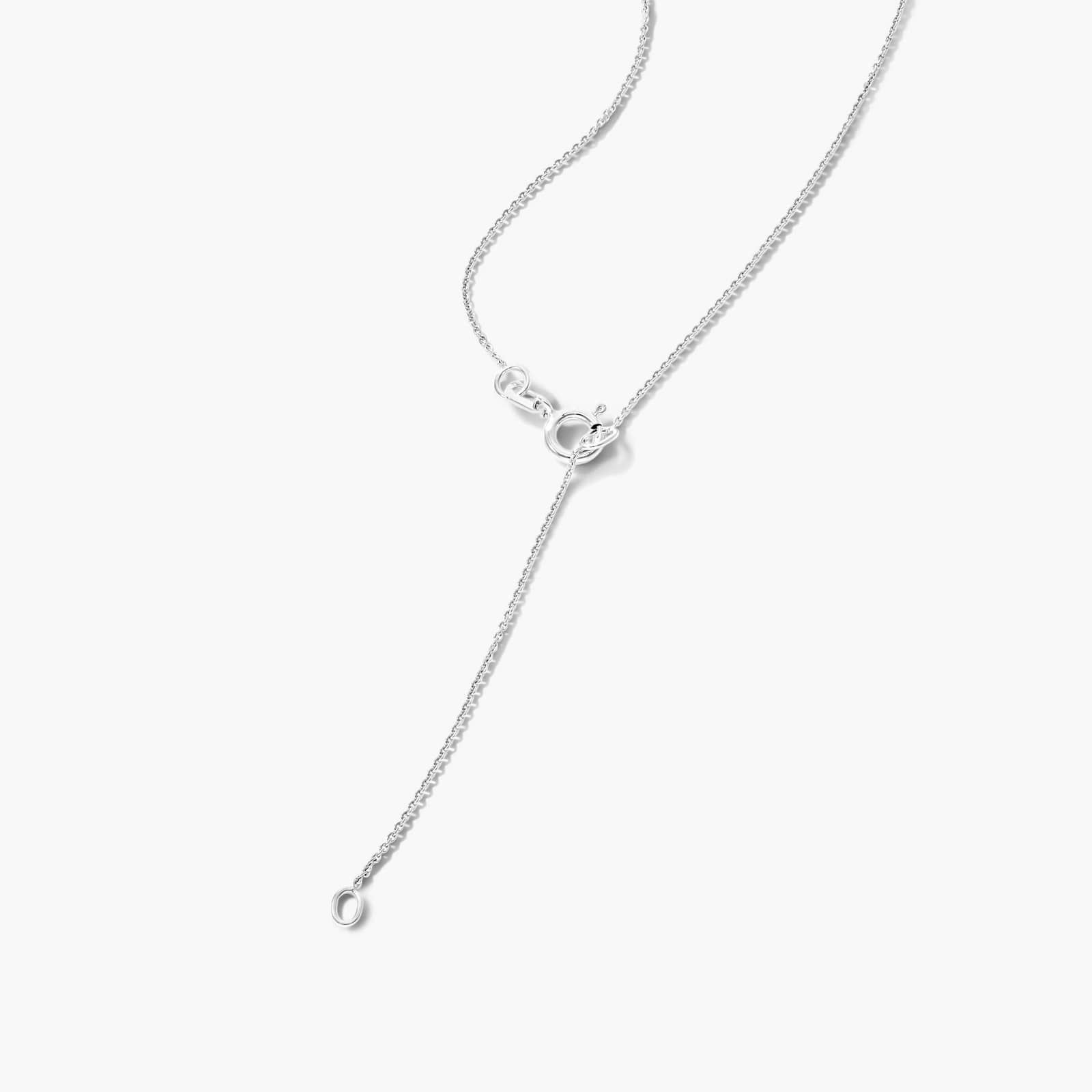 14K White Gold Amethyst Birthstone Necklace By James Allen