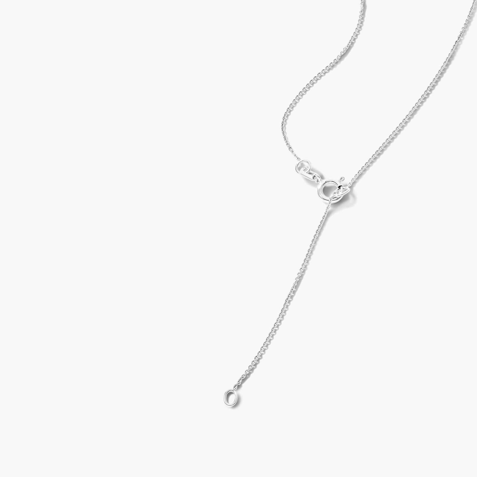 14K White Gold Aquamarine Birthstone Necklace By James Allen