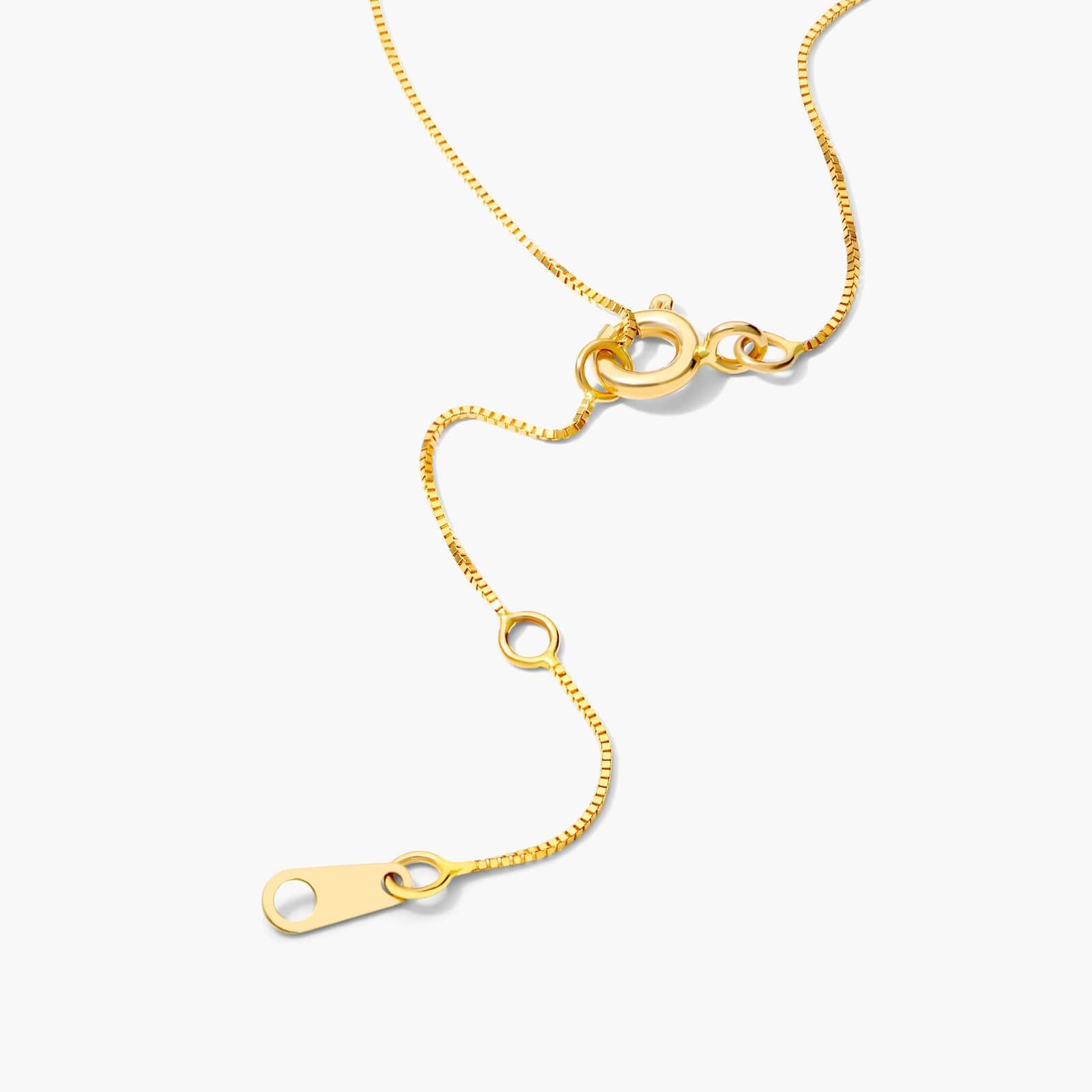 Graduating Lab-Grown Diamond Curved Necklace In 14K Yellow Gold By James Allen