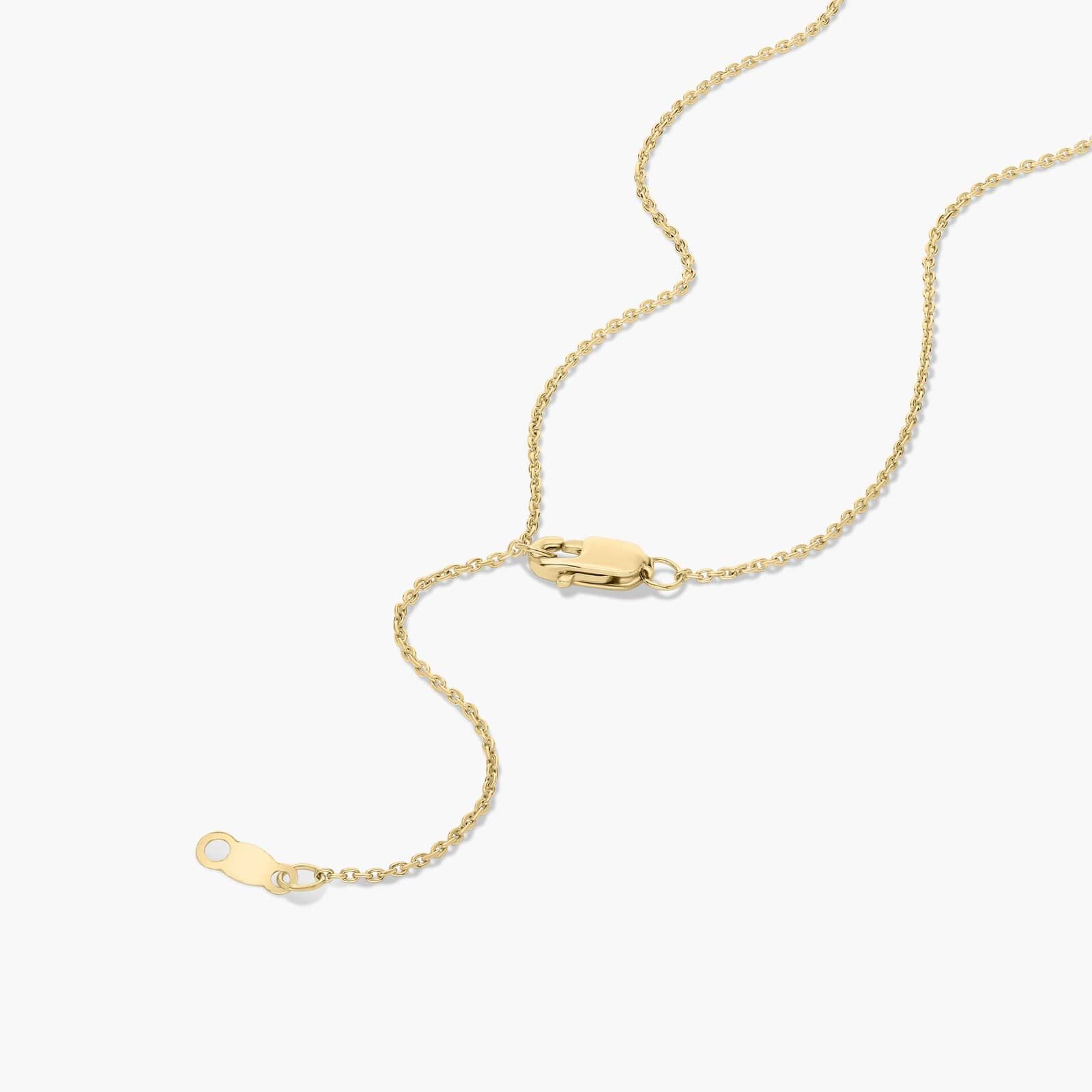 Toi Et Moi Pendant Necklace With Asscher And Pear Shaped Lab-Grown Diamonds In 14K Yellow Gold By James Allen