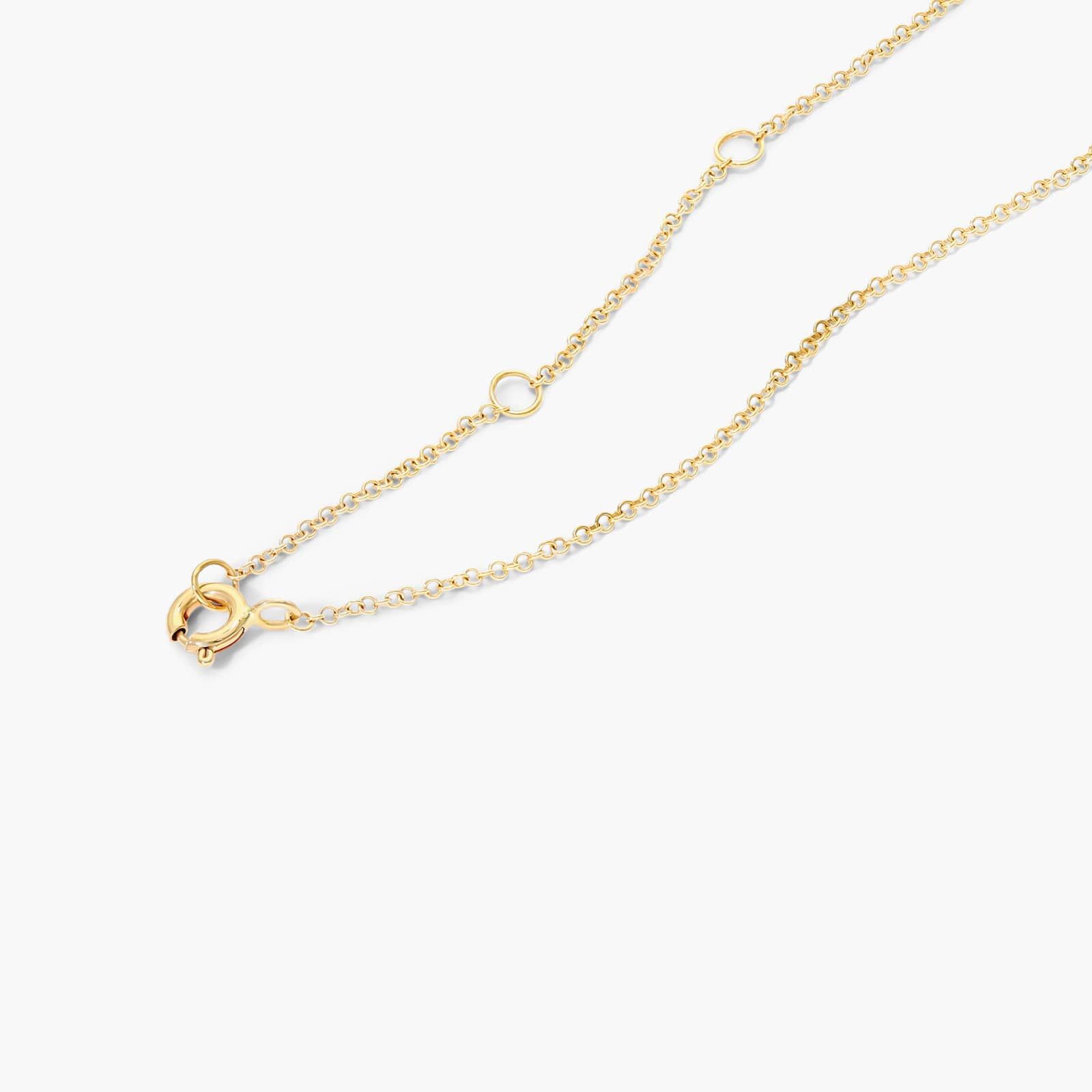 Lucky Clover Diamond Necklace In 14K Yellow Gold By James Allen