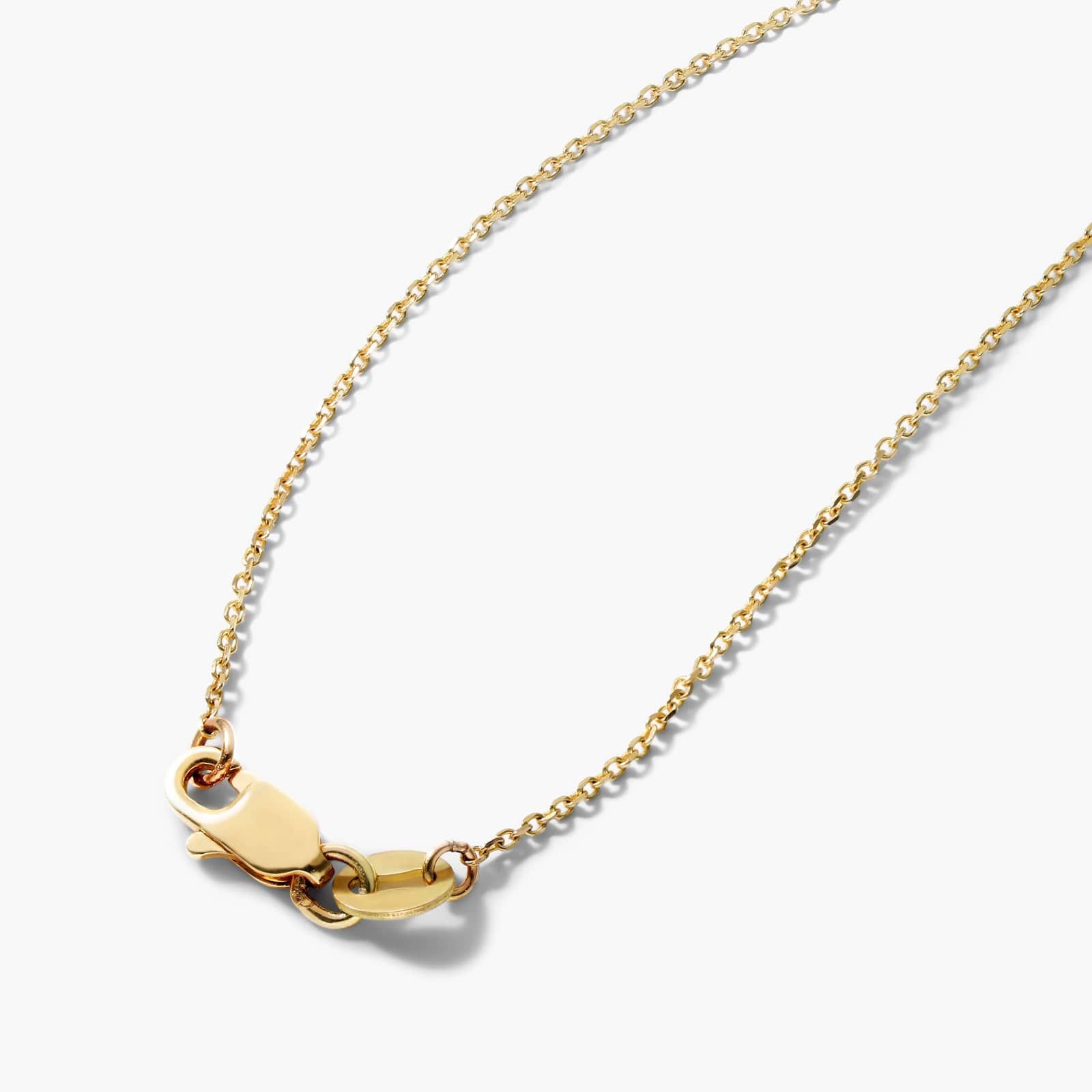 14K Yellow Gold Freshwater Cultured Pearl and Diamond Necklace (8.5-9.0mm) By James Allen