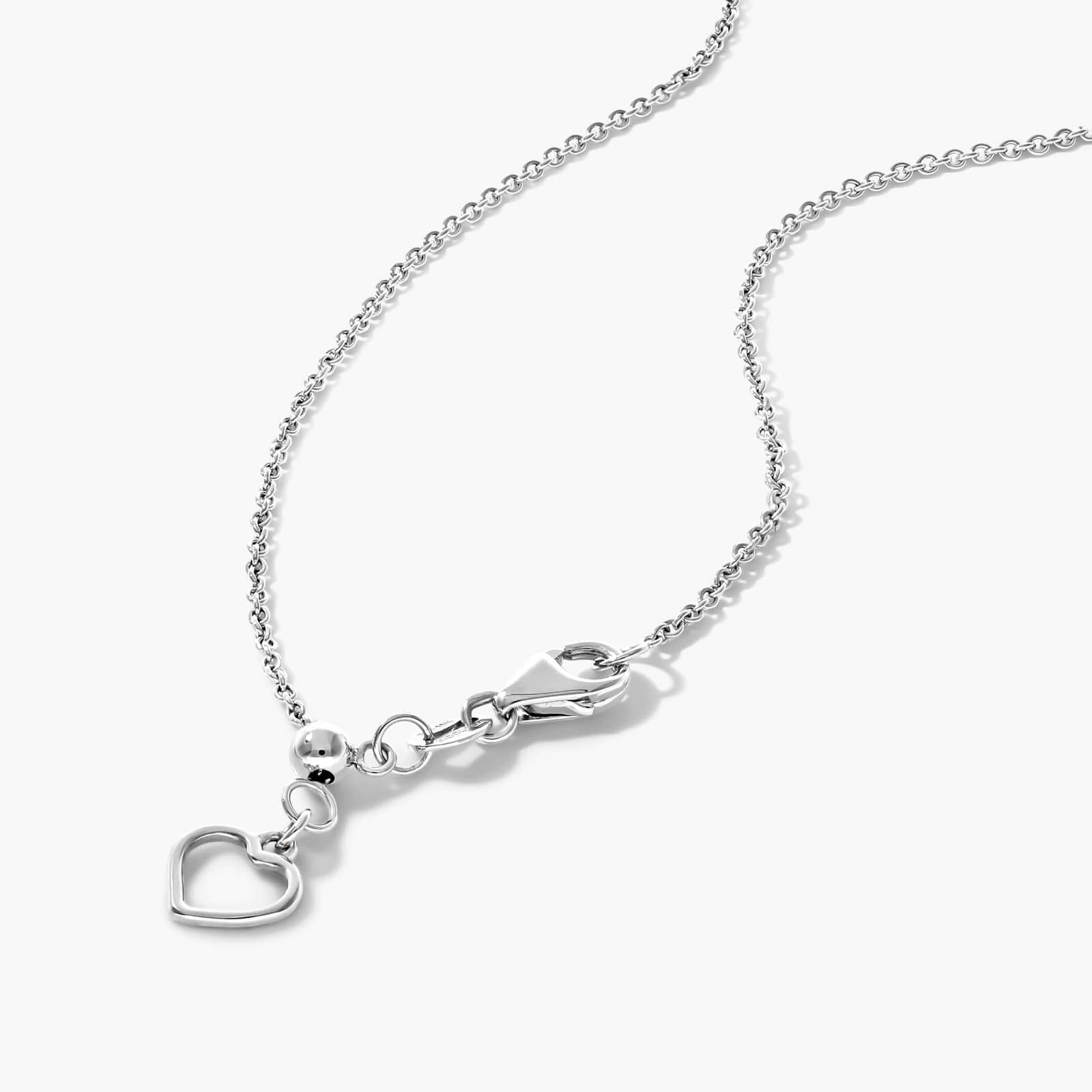 18K White Gold Oval Halo Ruby And Diamond Necklace By James Allen