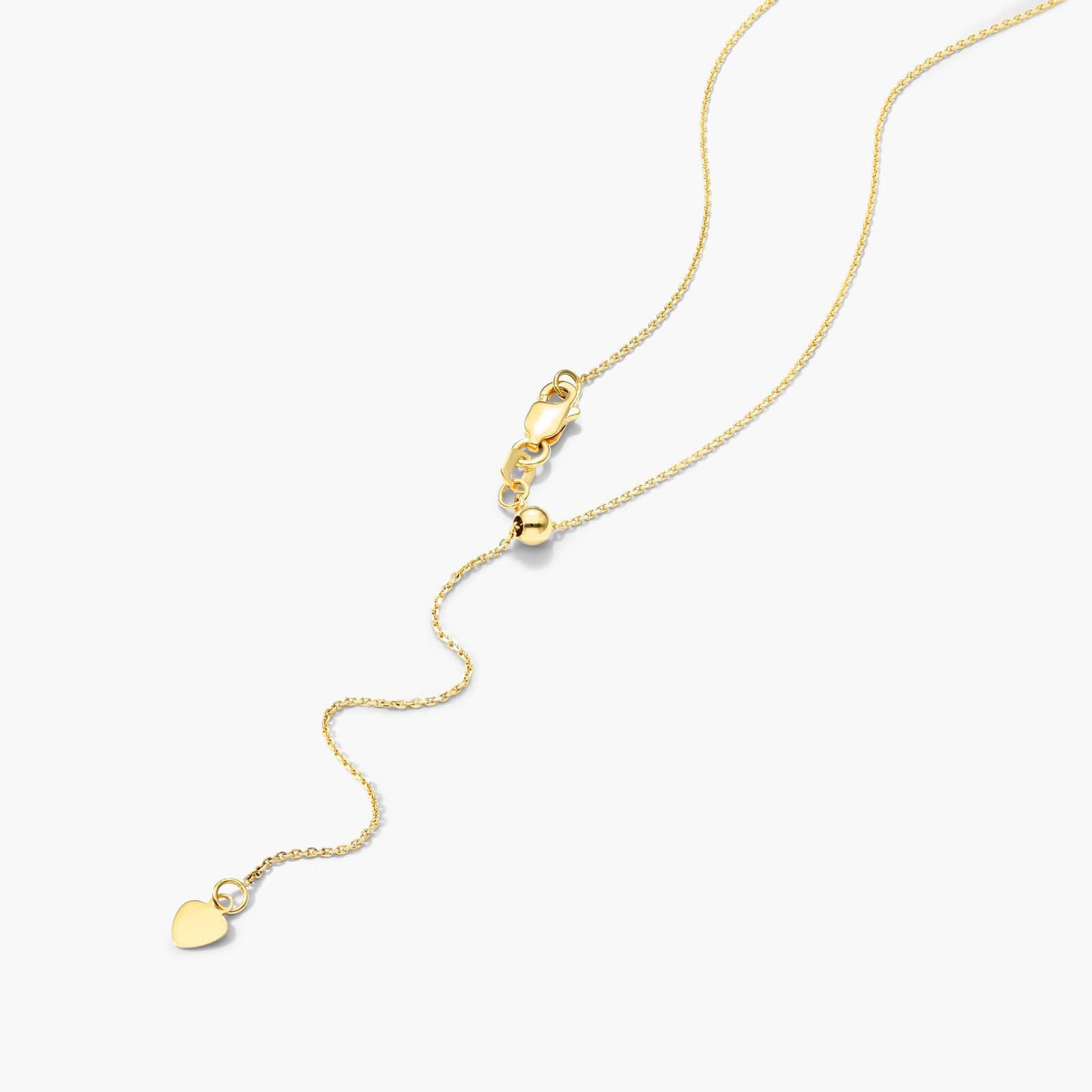 14K Yellow Gold Script Mama Necklace By James Allen