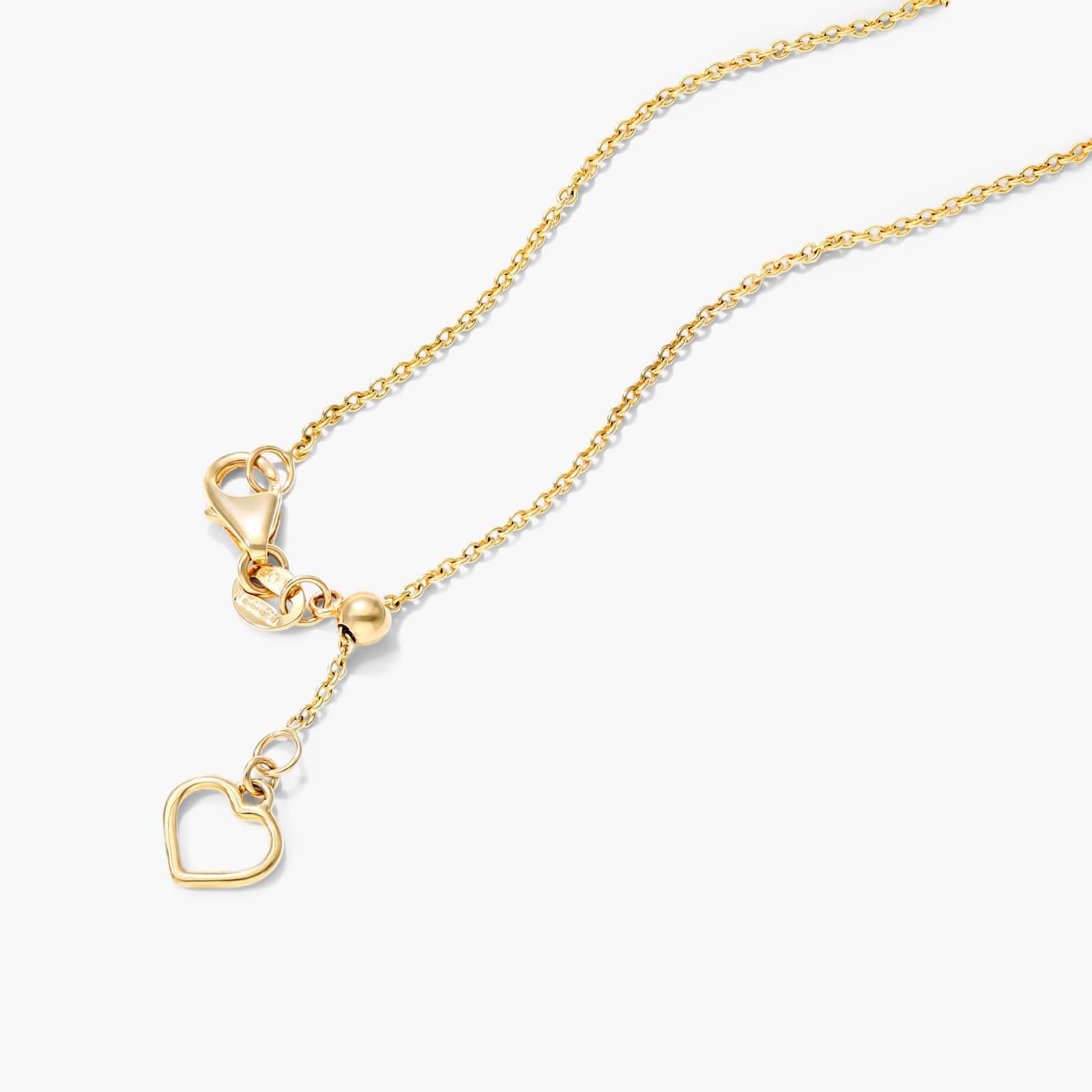 Cushion Halo Cluster Diamond Necklace In 14K Yellow Gold By James Allen