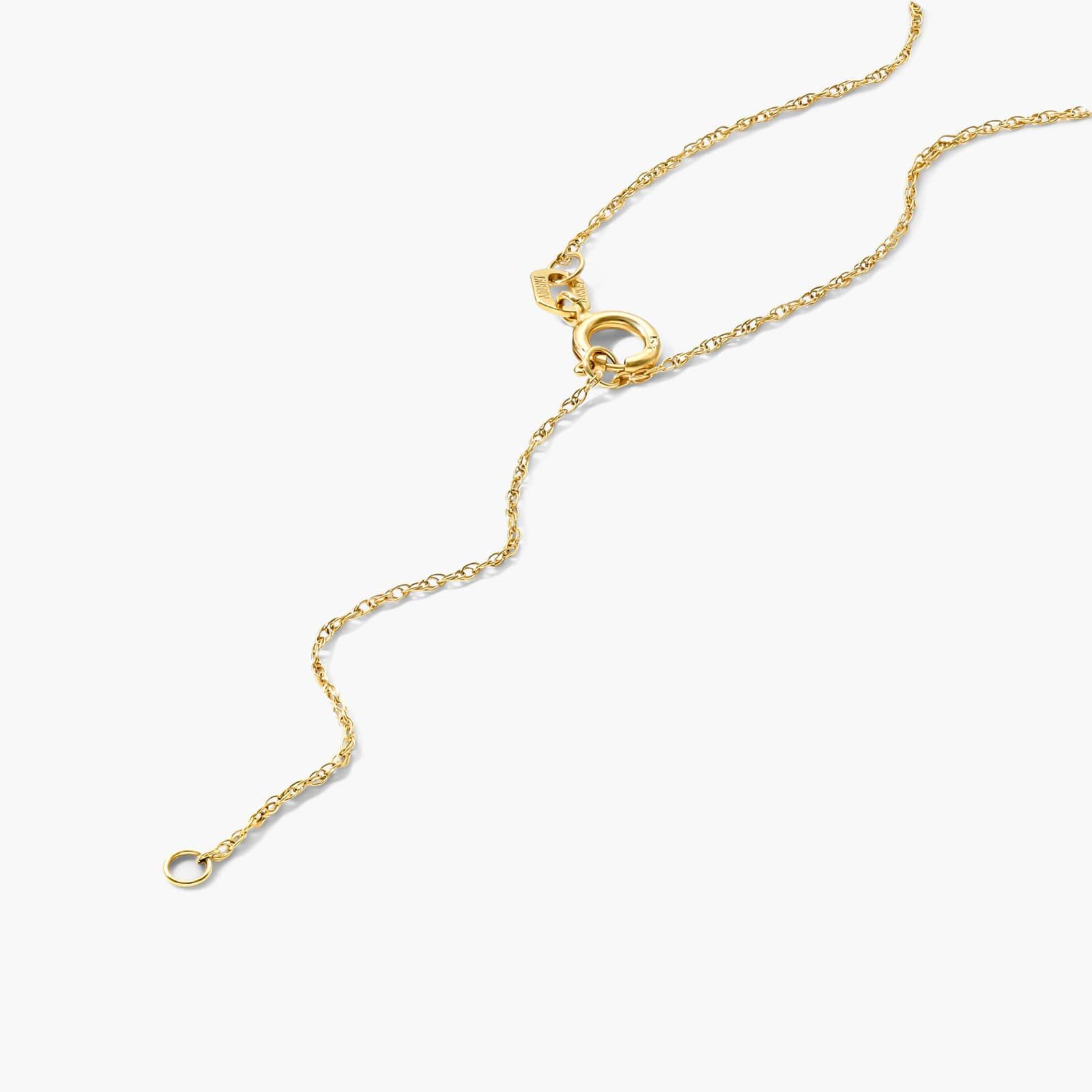 14K Yellow Gold Mini Star of David Necklace By James Allen