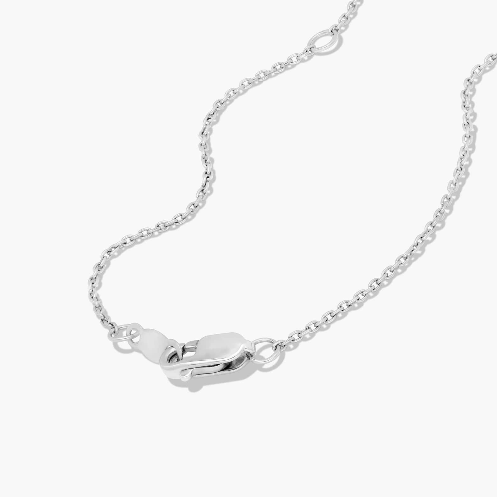 Toi Et Moi Pendant Necklace With Round And Marquise Cut Lab-Grown Diamonds In 14K White Gold By James Allen