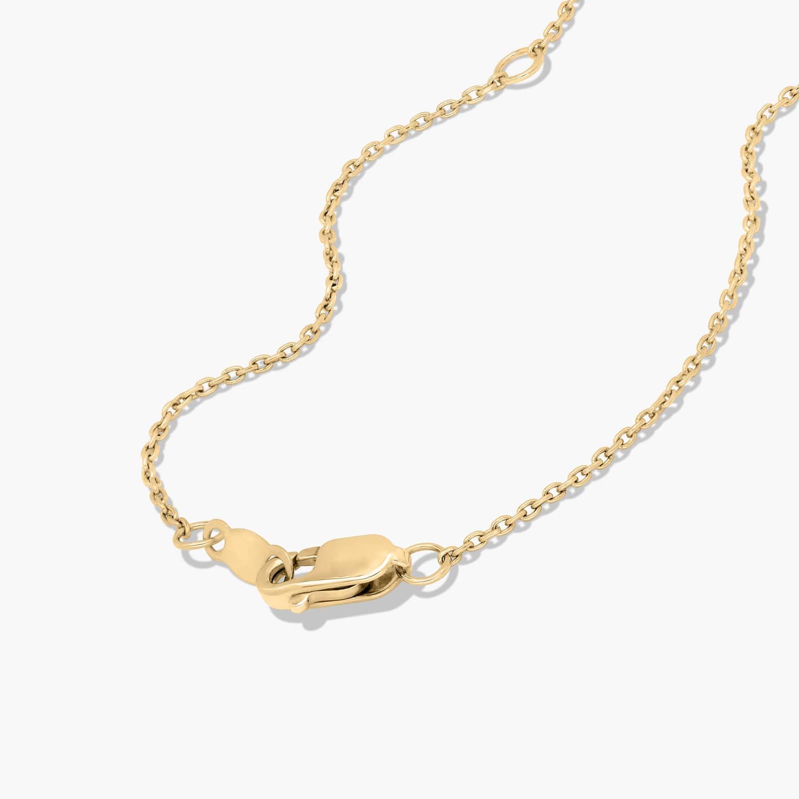 Toi Et Moi Pendant Necklace With Round And Marquise Cut Lab-Grown Diamonds In 14K Yellow Gold By James Allen