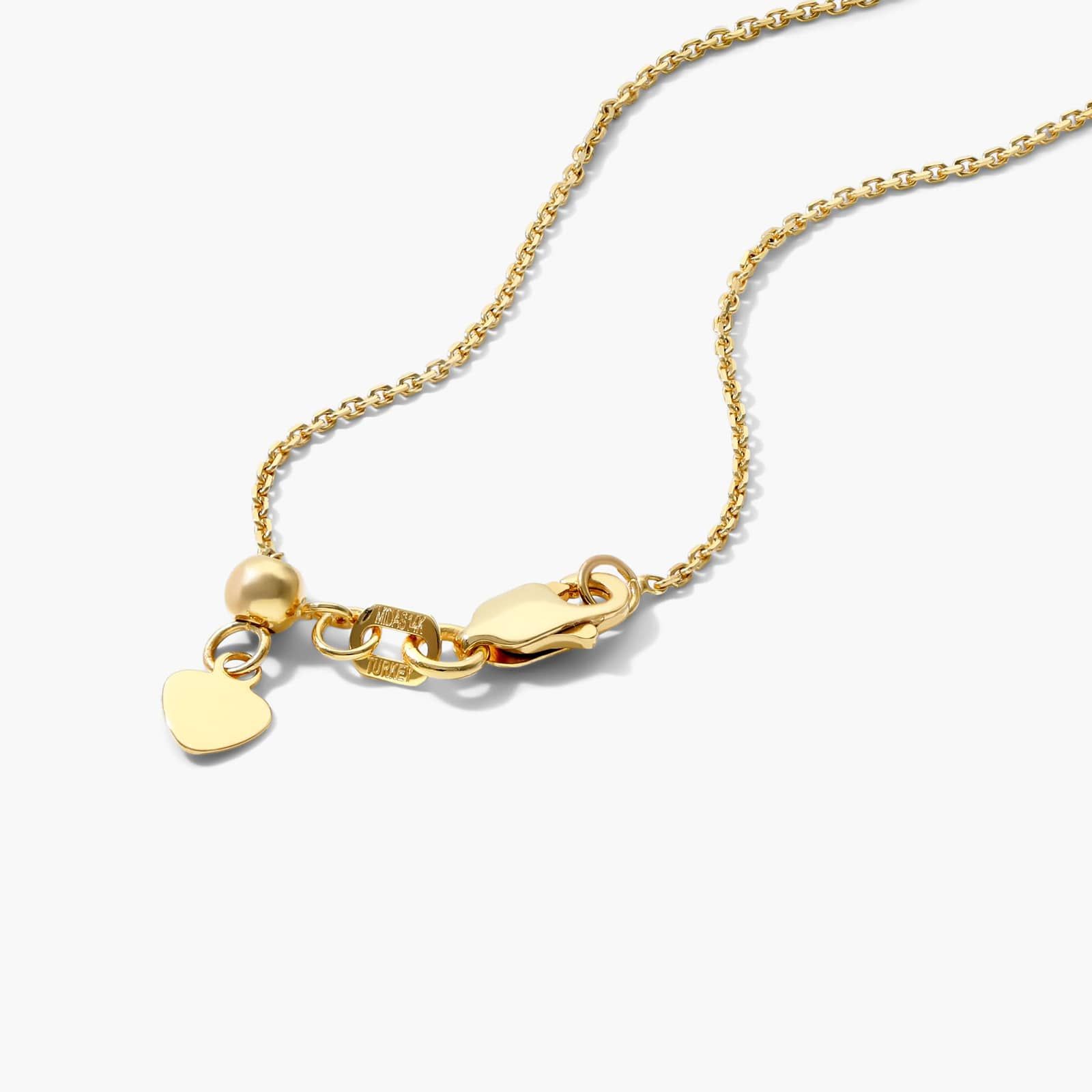 14K Yellow Gold Five Piece Bar Station Choker Necklace By James Allen