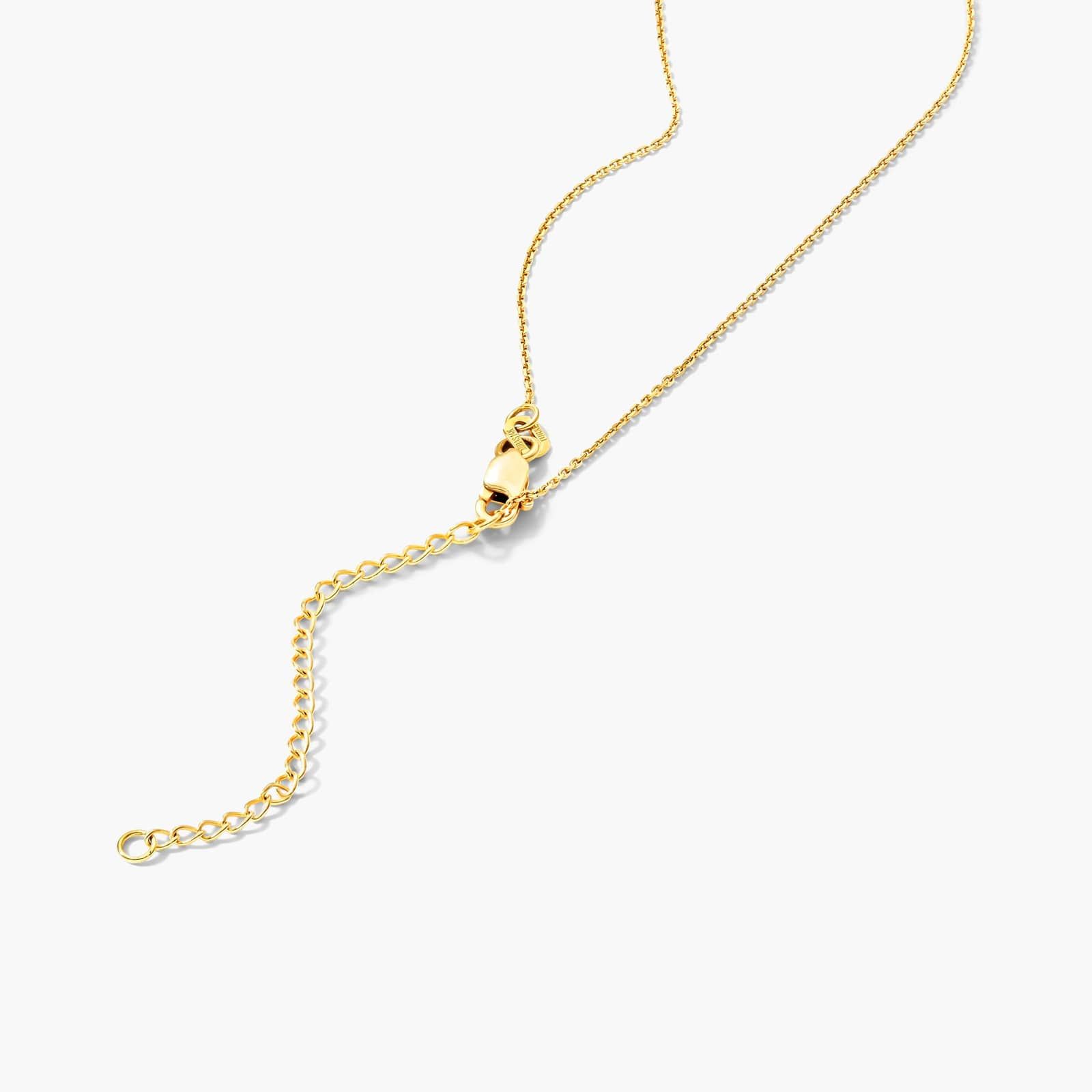 14K Yellow Gold Interlocking Hearts Necklace By James Allen