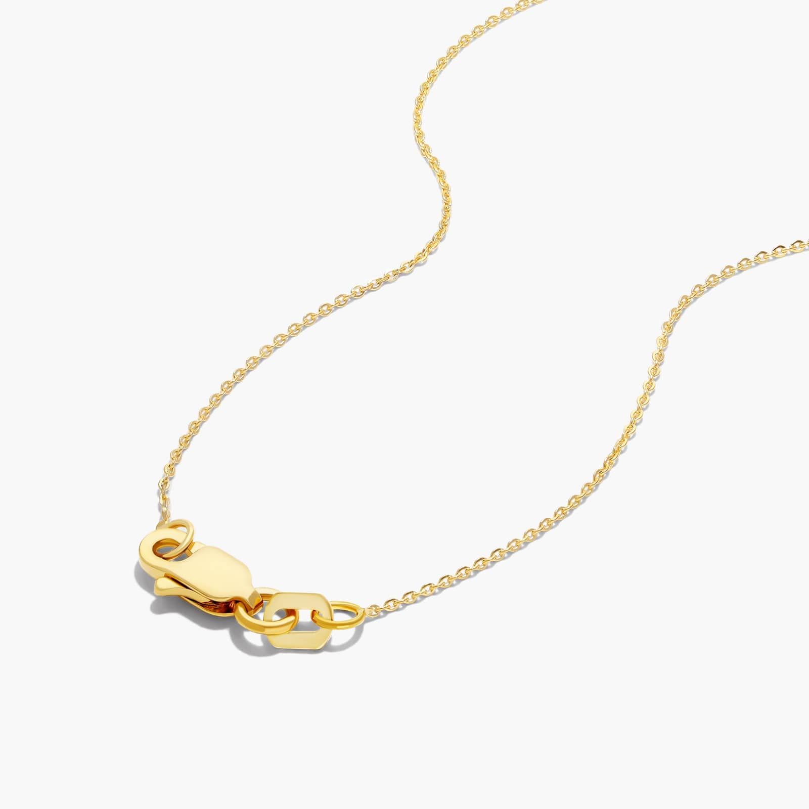 14K Yellow Gold Scallop Basket Diamond Pendant (0.25 CTW - H-I / SI1-SI2) By James Allen