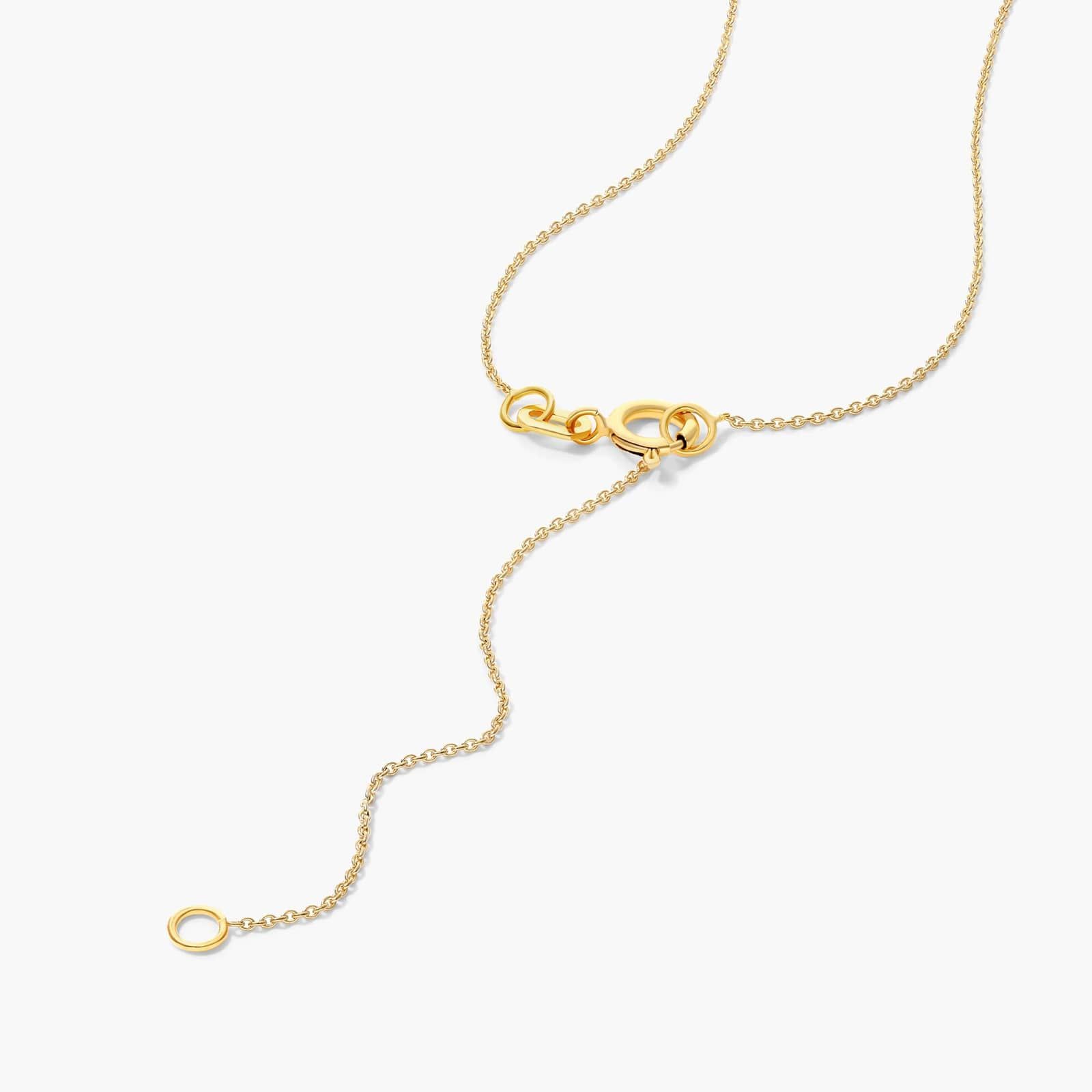 14K Yellow Gold Blue Topaz Elongated Pear Pendant By James Allen