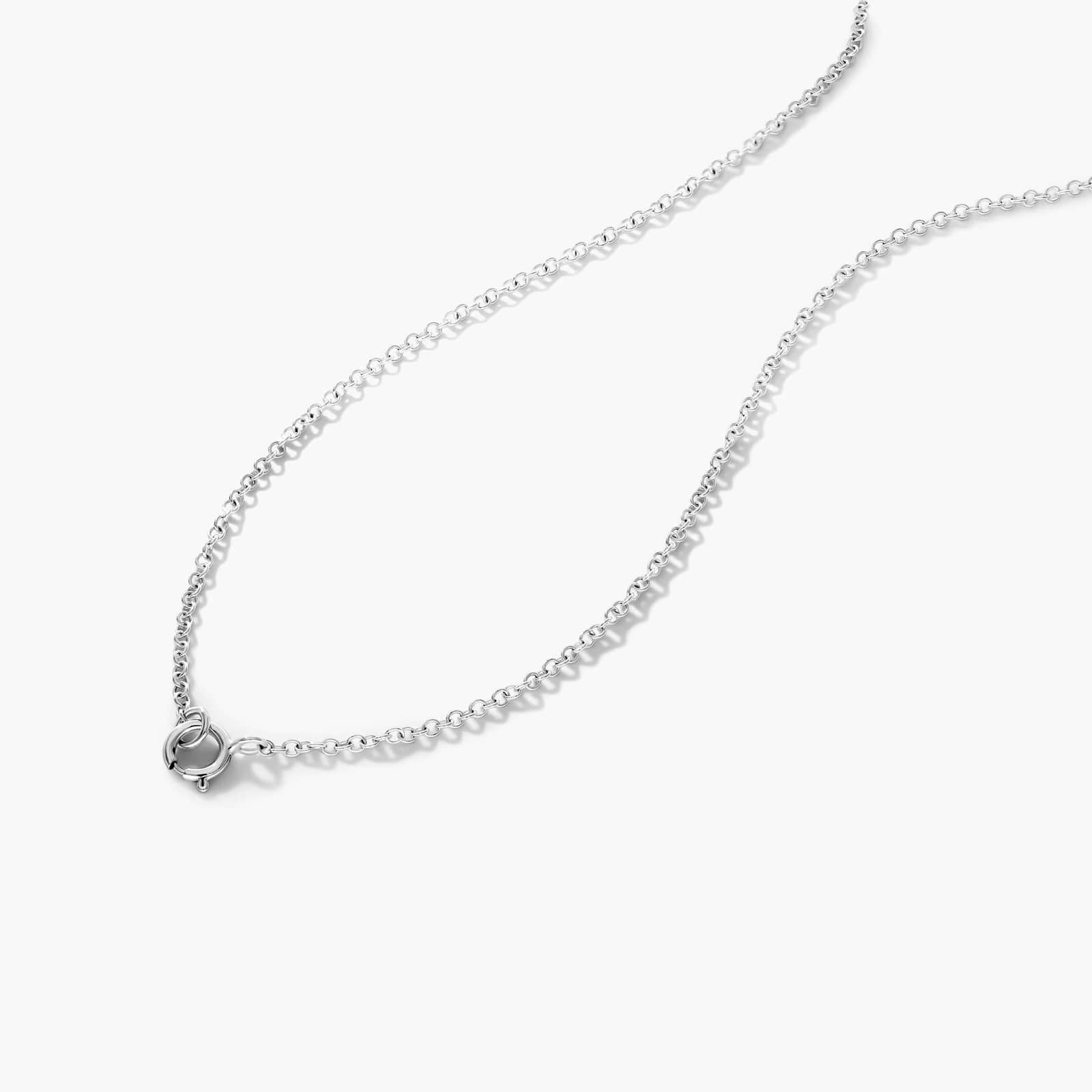 14K White Gold Marquise Emerald and Diamond Pendant By James Allen