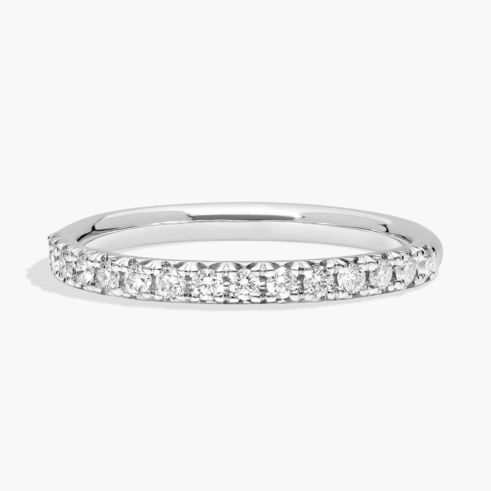 Milgrain Stacking Ring Set in 14k White, Yellow, and Rose Gold (¾ ct. tw.)