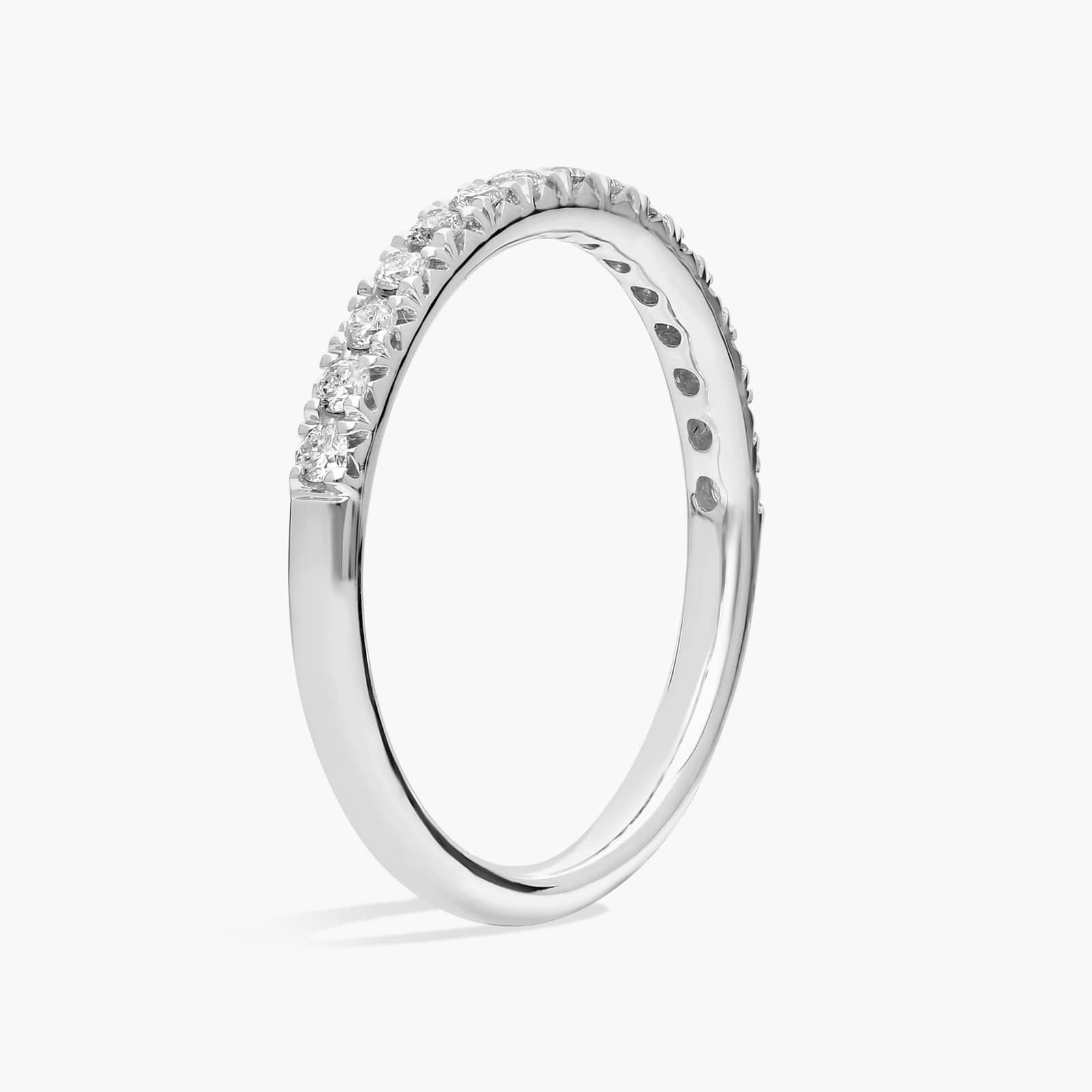 Milgrain Stacking Ring Set in 14k White, Yellow, and Rose Gold (¾ ct. tw.)