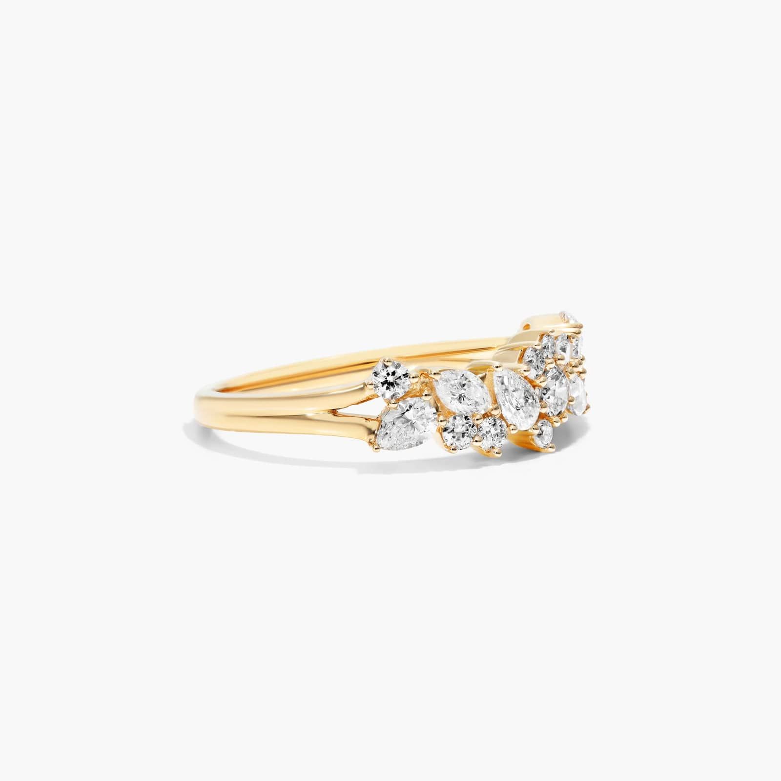 Whimsical Scatter Diamond Ring In 14K Yellow Gold By James Allen