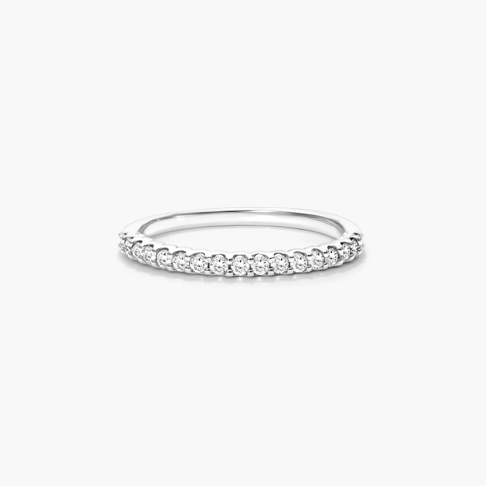 Shared Prong Contour Diamond Ring Diamond Ring (0.25 CTW) In Platinum By James Allen