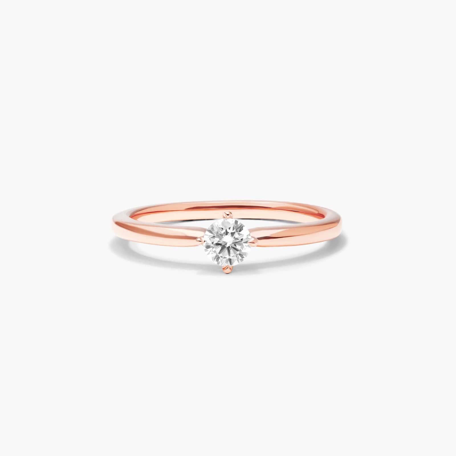 Lab-Grown Diamond Solitaire Ring In 14K Rose Gold By James Allen