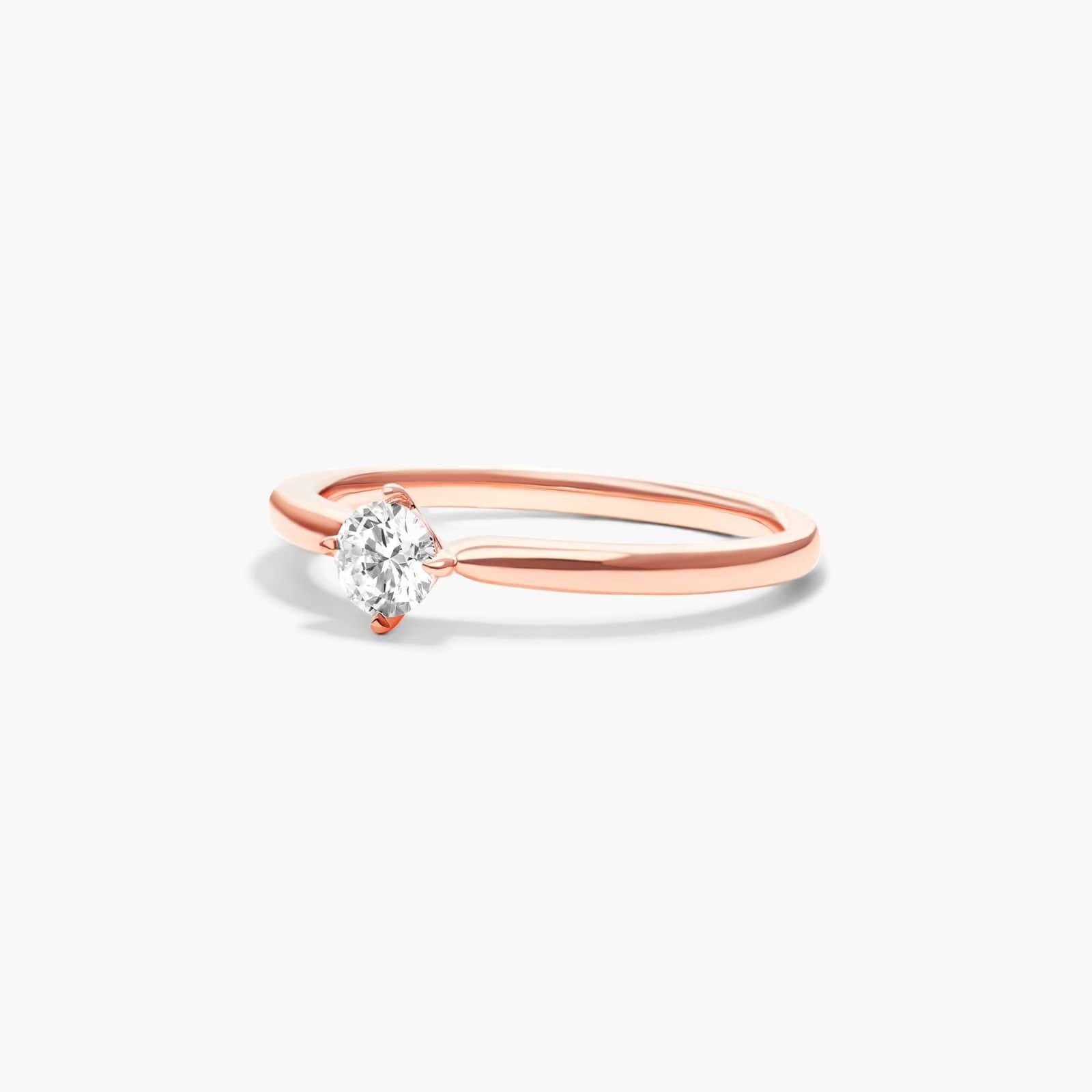 Lab-Grown Diamond Solitaire Ring In 14K Rose Gold By James Allen
