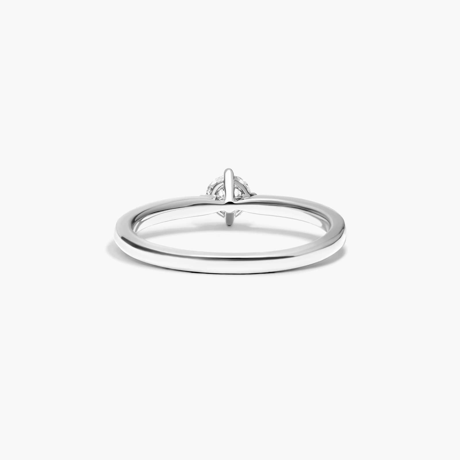 Lab-Grown Diamond Solitaire Ring In 14K White Gold By James Allen