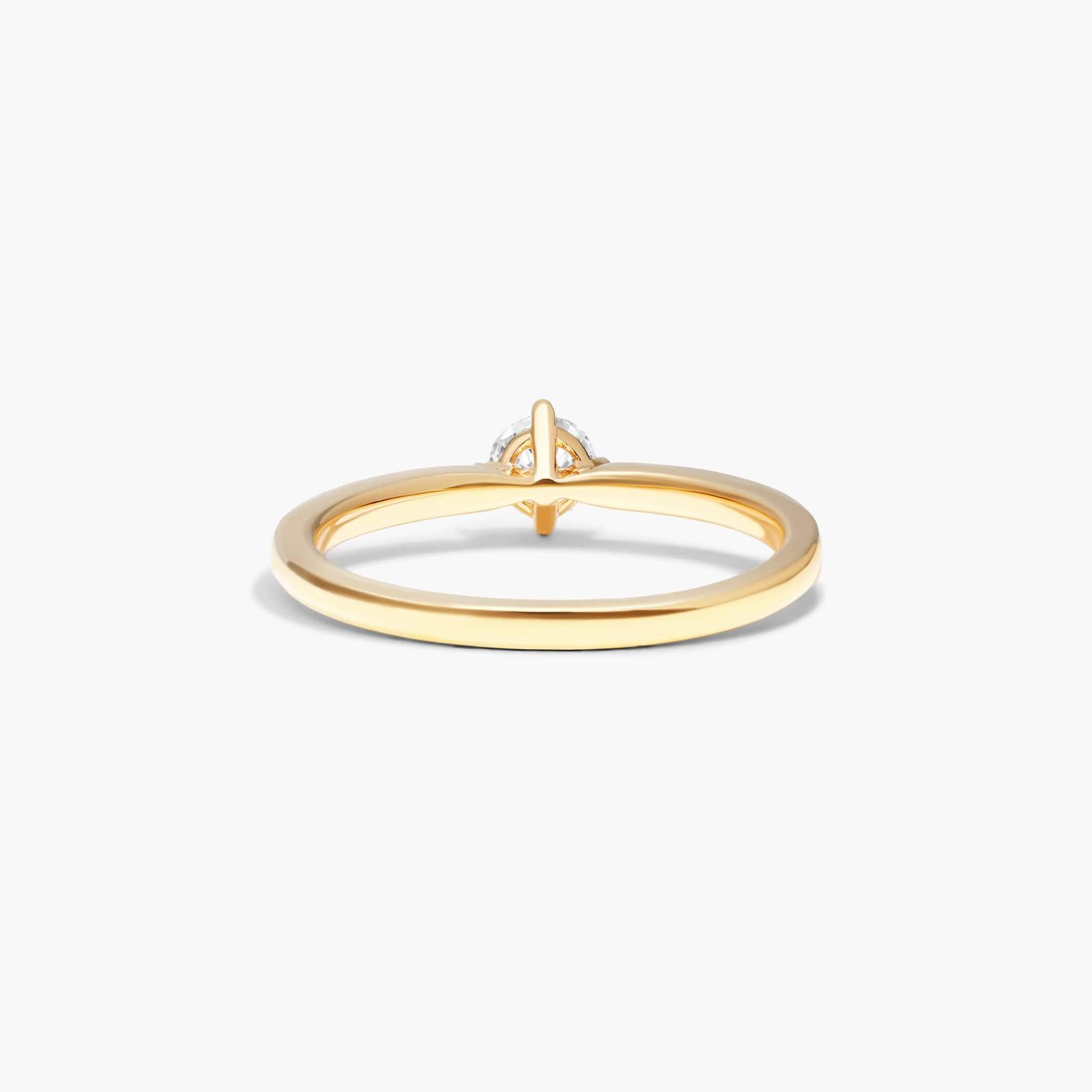 Lab-Grown Diamond Solitaire Ring In 14K Yellow Gold By James Allen