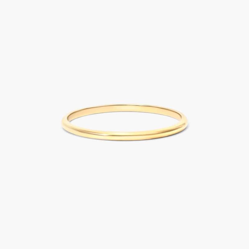 Rounded Ring In 14K Yellow Gold By James Allen