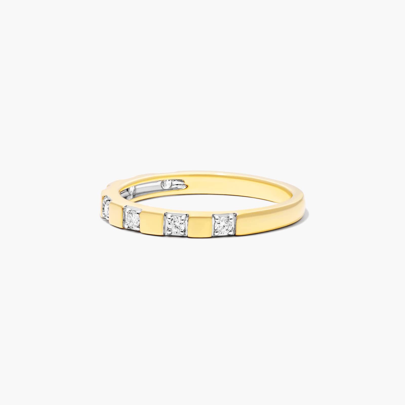 Abyss Lab-Grown Diamond Band In 14K Yellow Gold By James Allen
