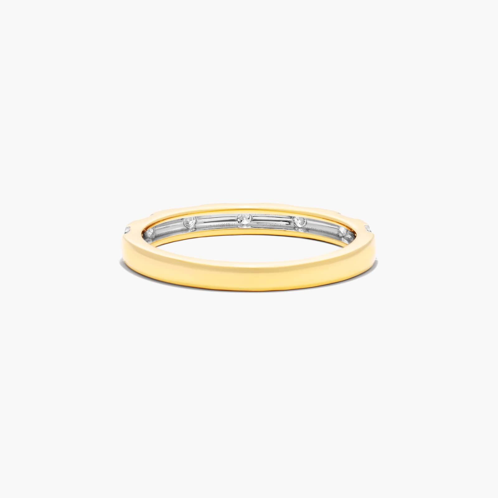 Abyss Lab-Grown Diamond Band In 14K Yellow Gold By James Allen
