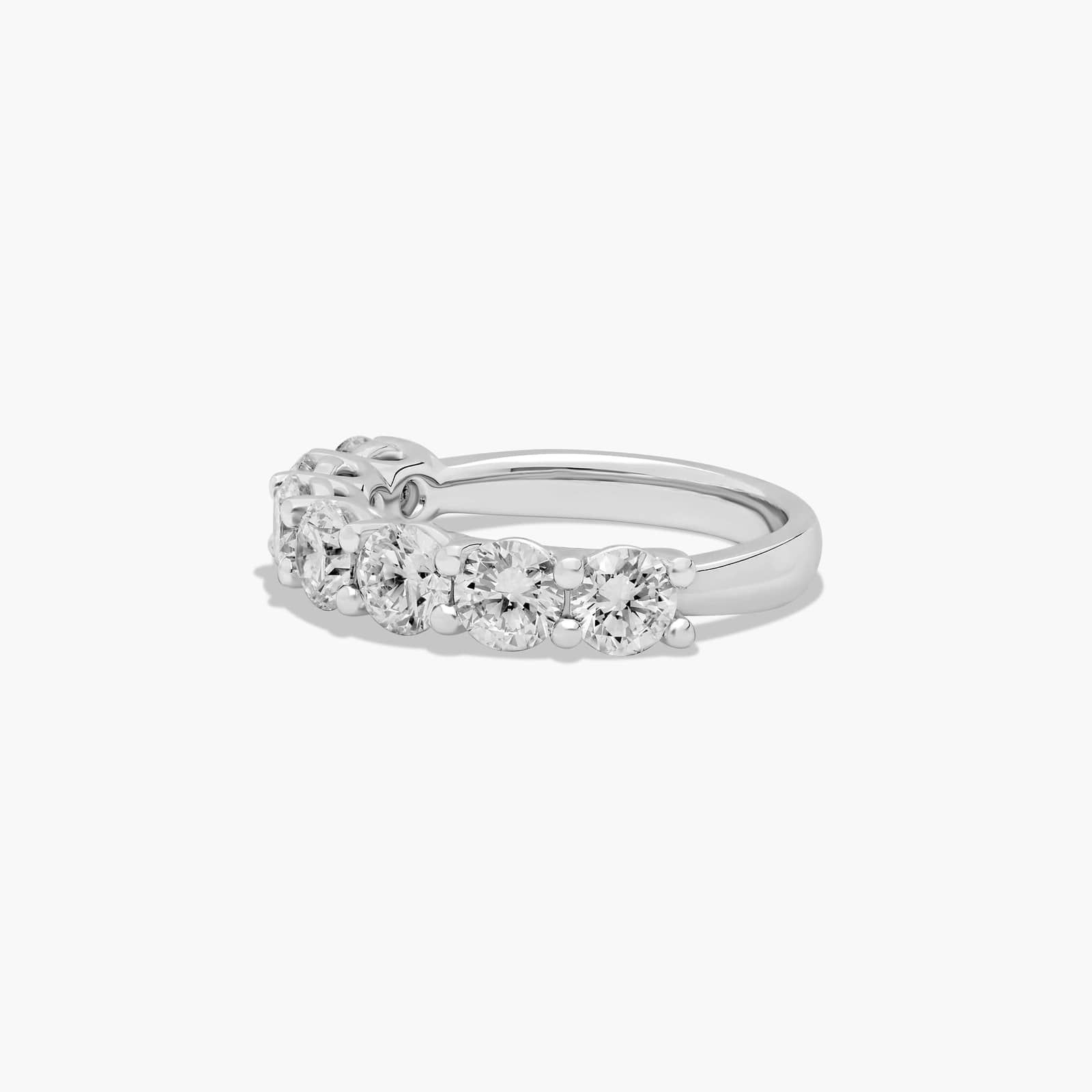 Low Dome Basket Anniversary Ring With 2 CTW Lab-Grown Diamonds In Platinum (2.50mm)