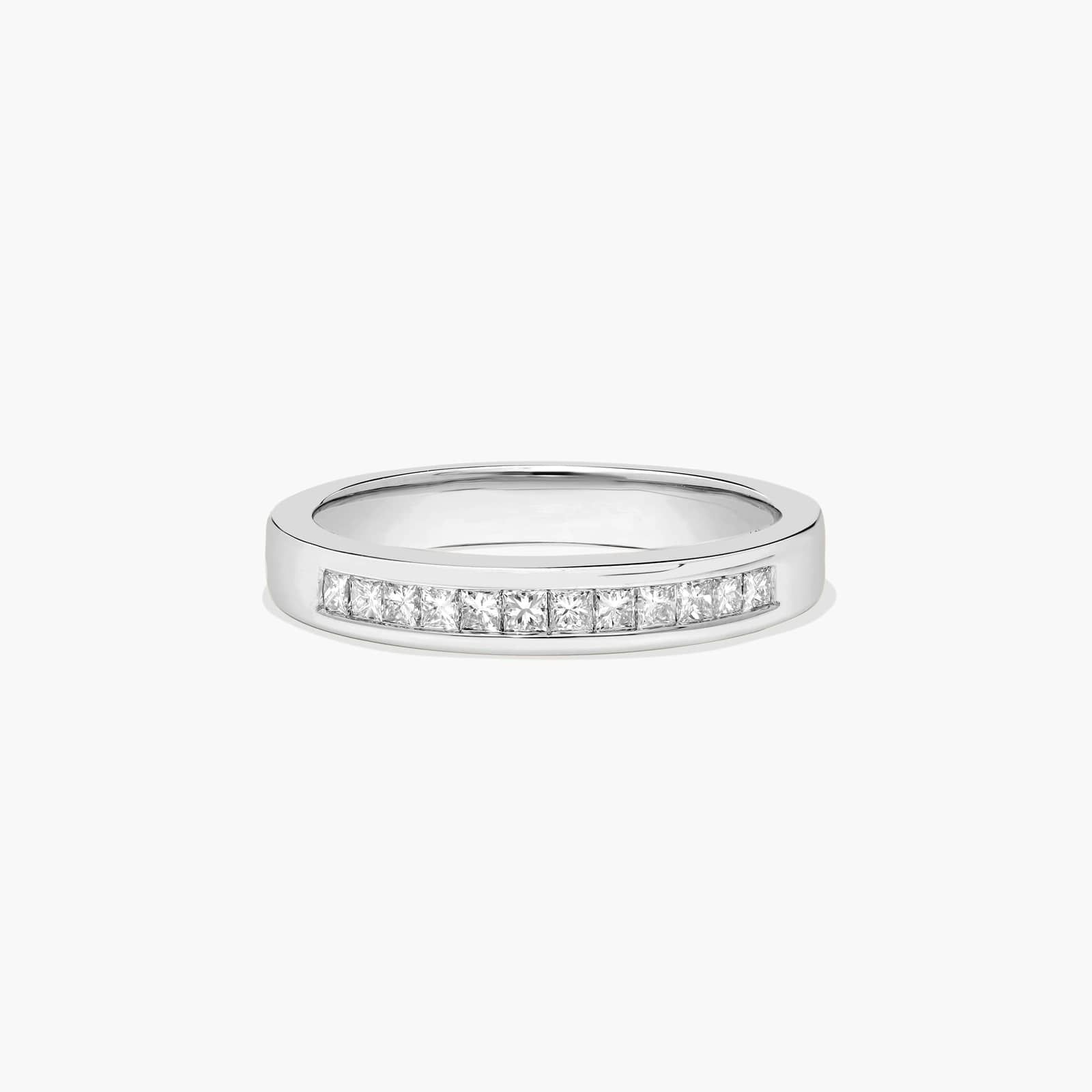 Channel Set Wedding Ring With 0.3 CTW Diamonds In Platinum (2.50mm)