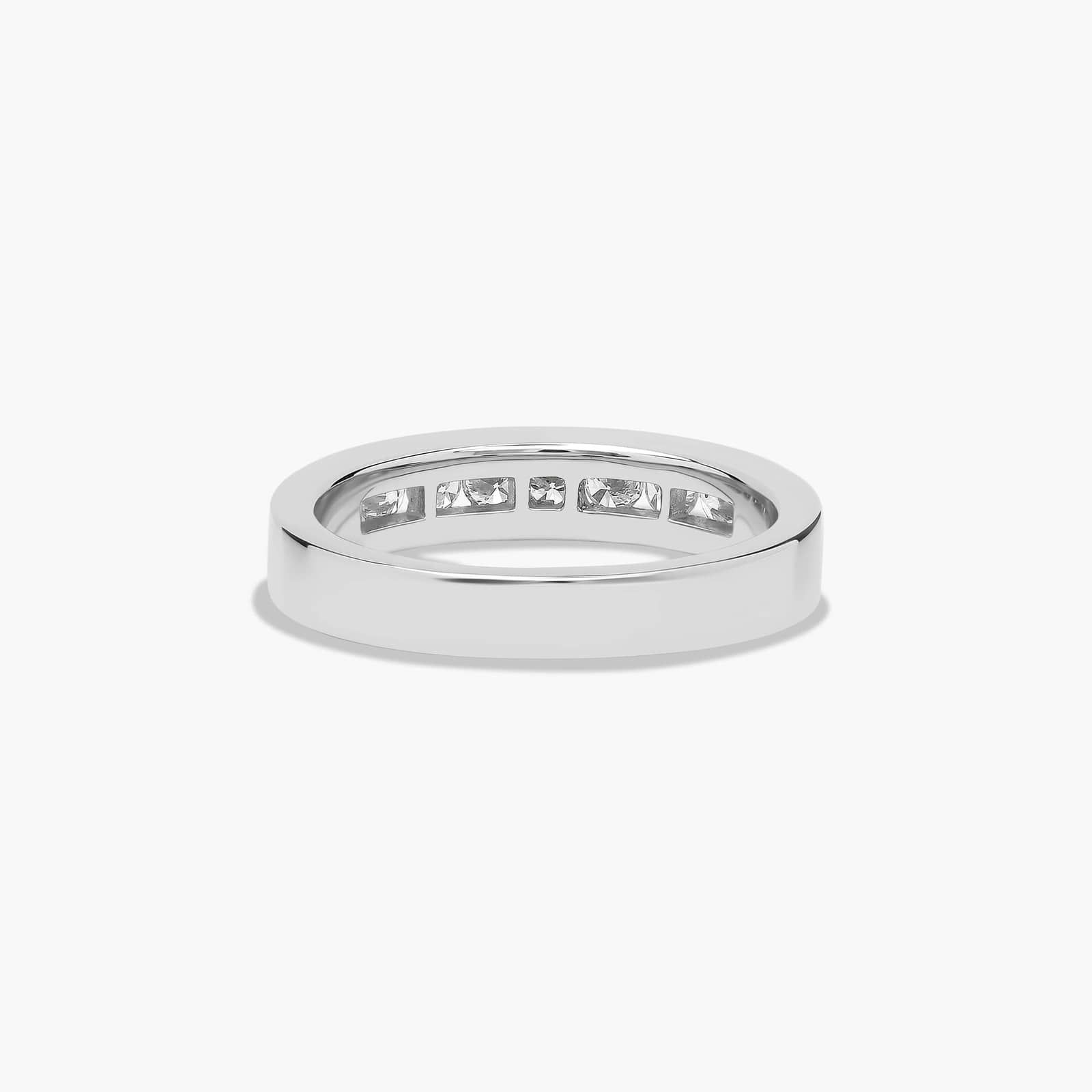 Channel Set Wedding Ring With 0.45 CTW Diamonds In Platinum (3.50mm)