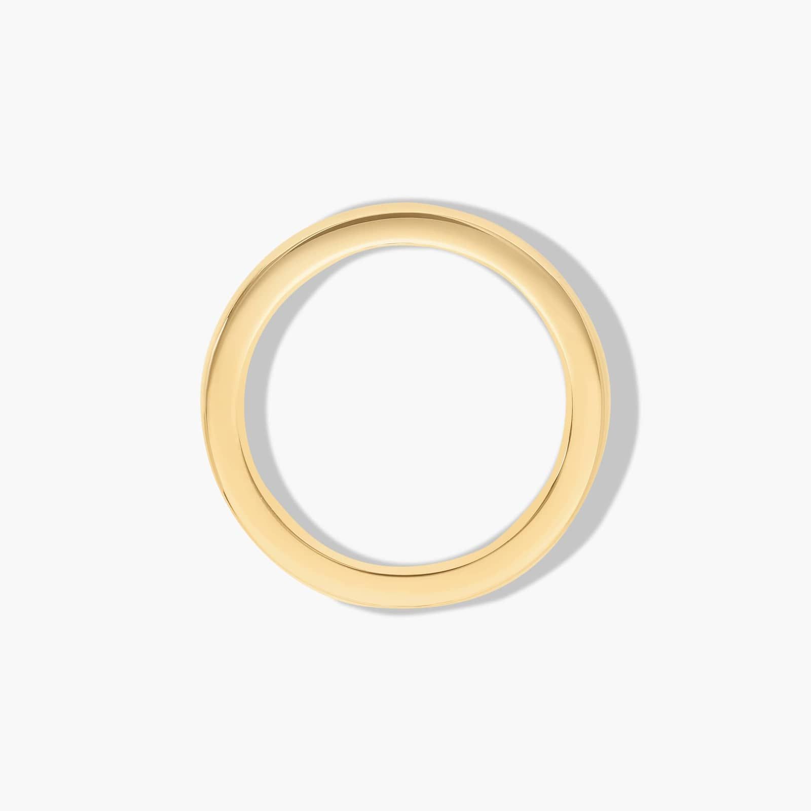 Comfort Fit Wedding Ring In 14K Yellow Gold (2.00mm)