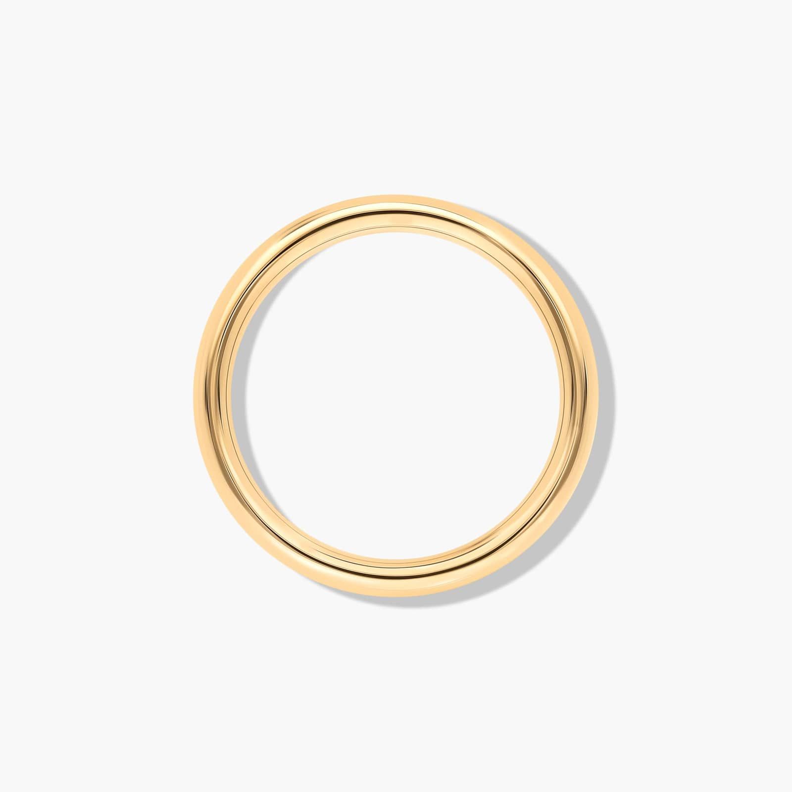 Wedding Ring In 14K Yellow Gold (2.00mm)