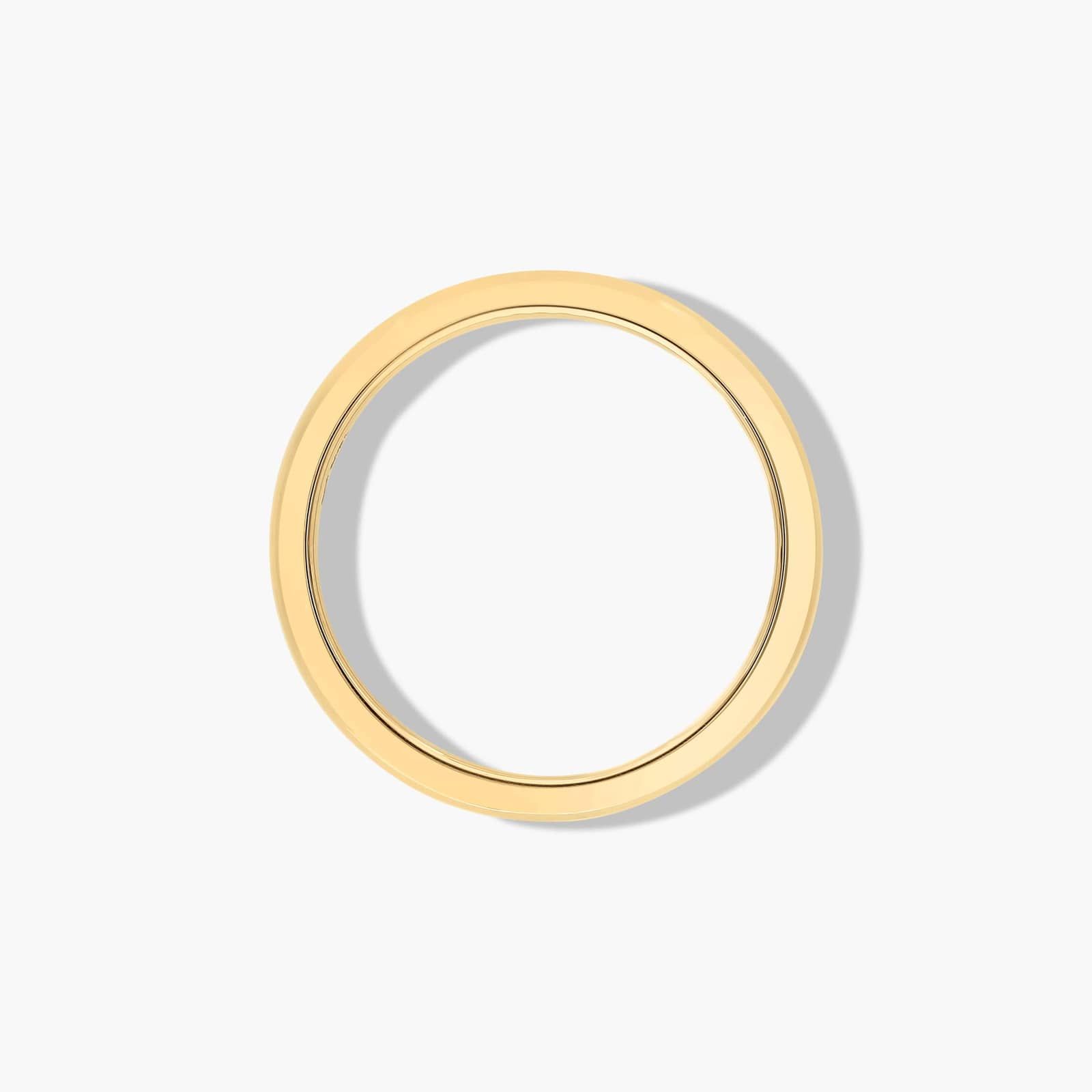 Sleek Wedding Ring In 18K Yellow Gold (2.00mm)
