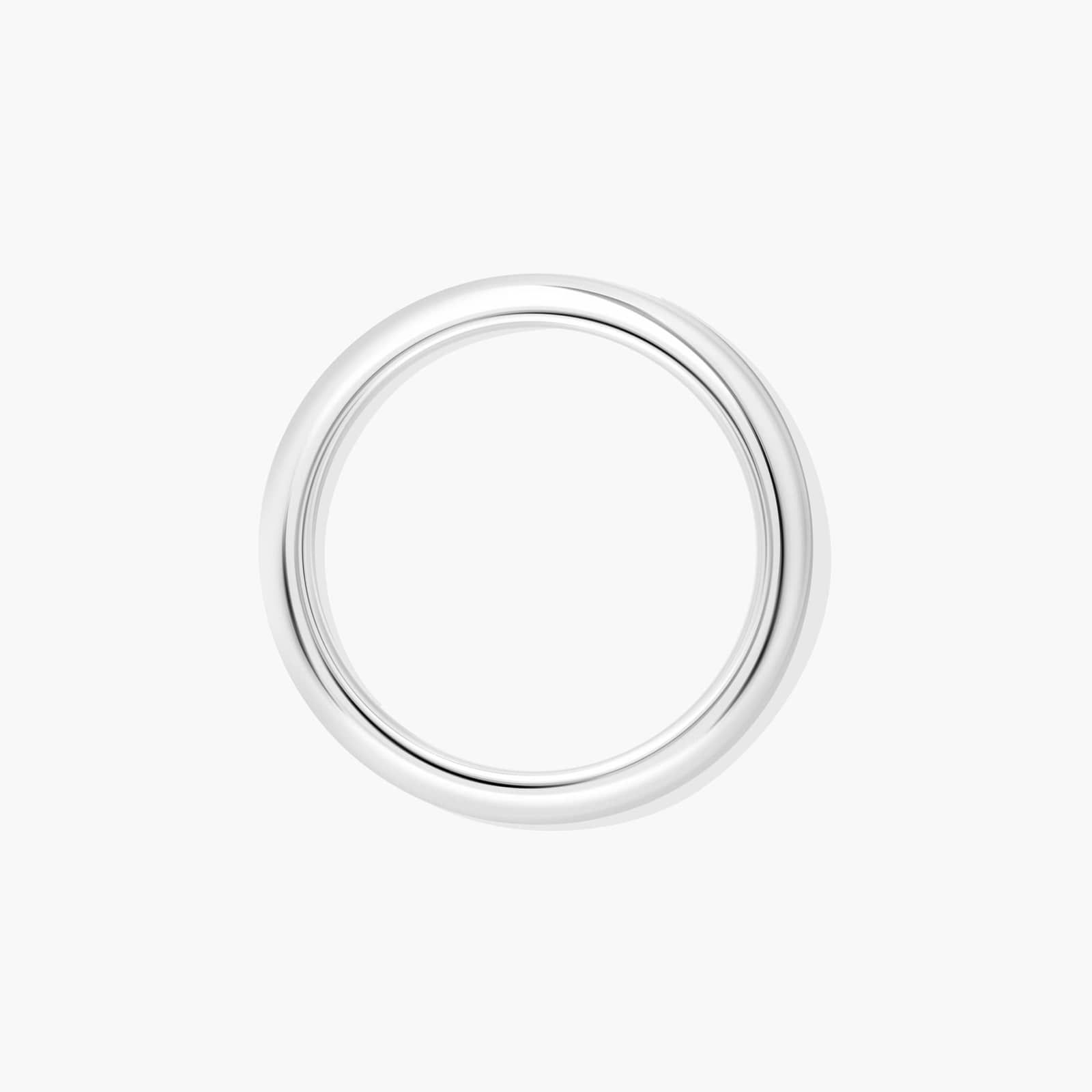 Wedding Ring In 14K White Gold (2.00mm)