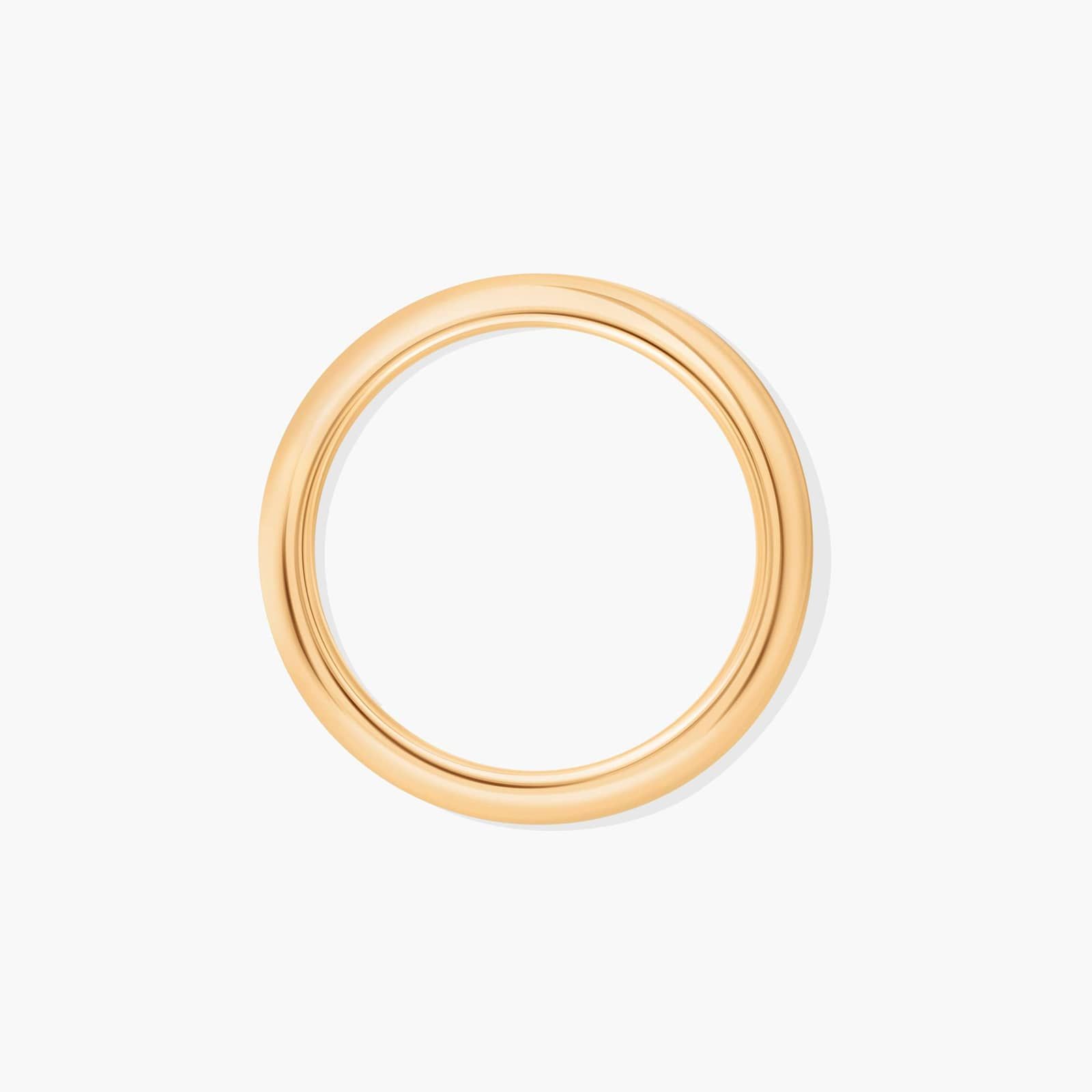 Wedding Ring In 14K Yellow Gold (2.00mm)