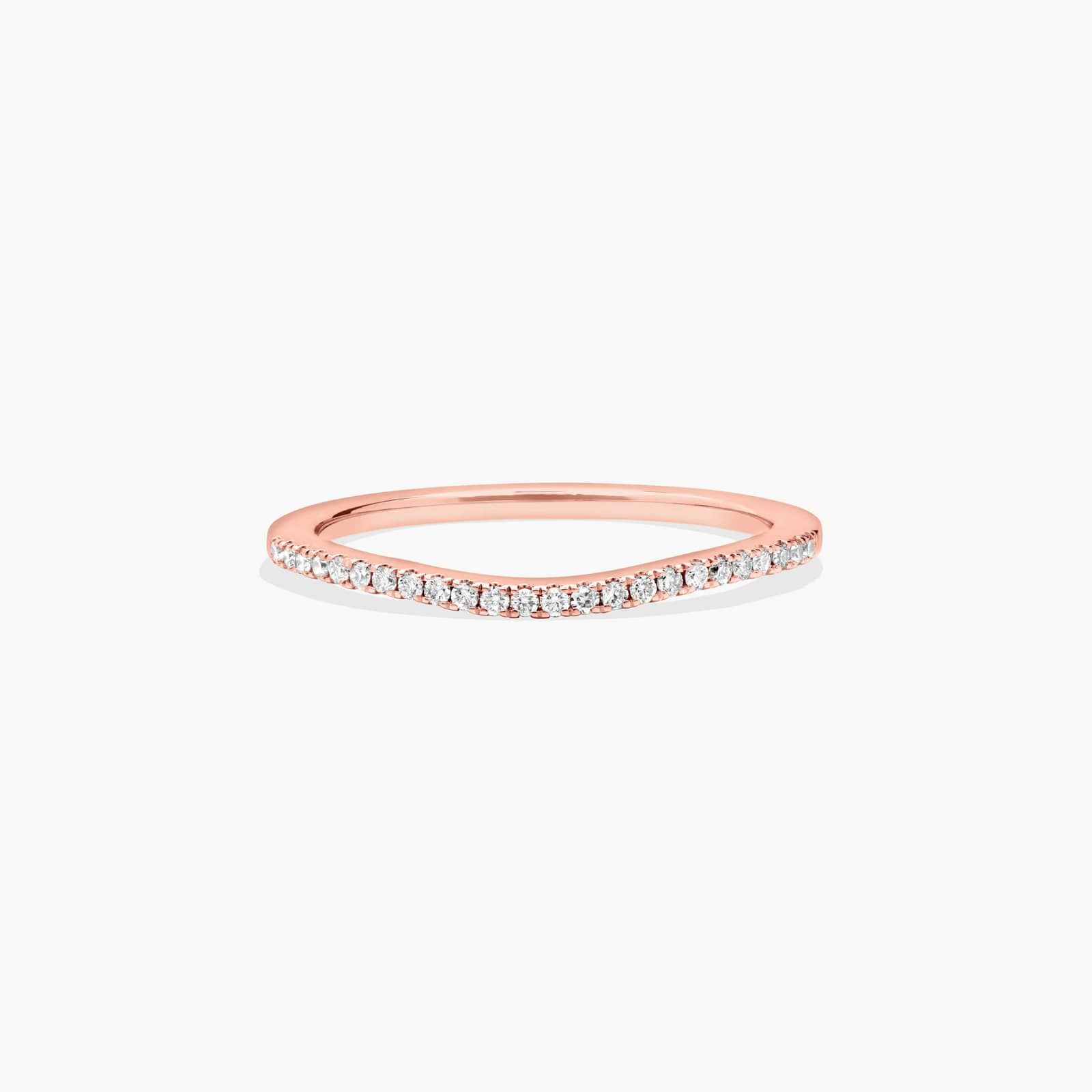Wedding Ring In 14K Rose Gold (1.30mm)
