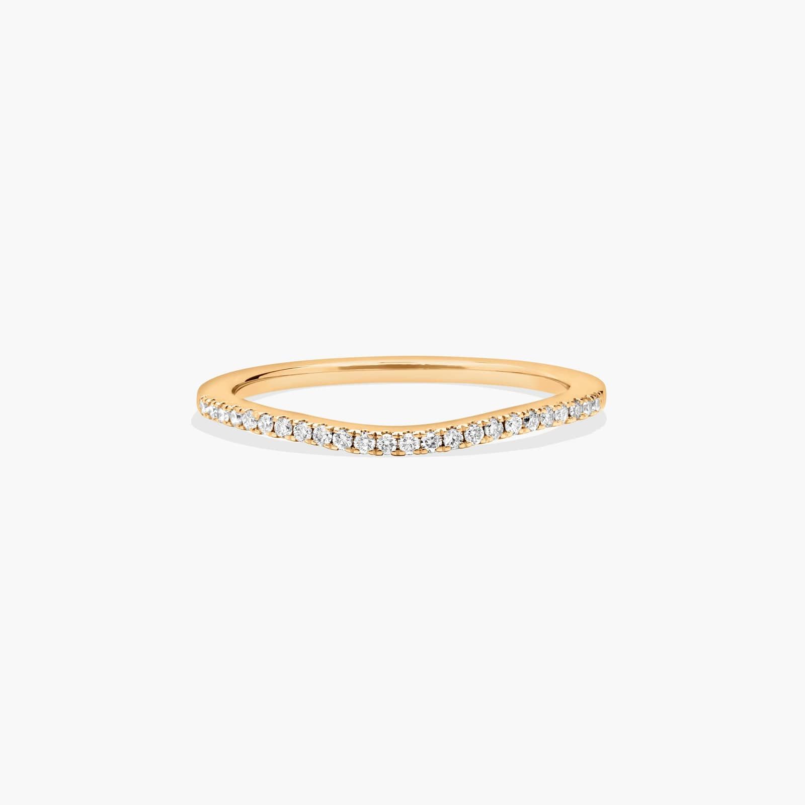 Wedding Ring In 14K Yellow Gold (1.30mm)