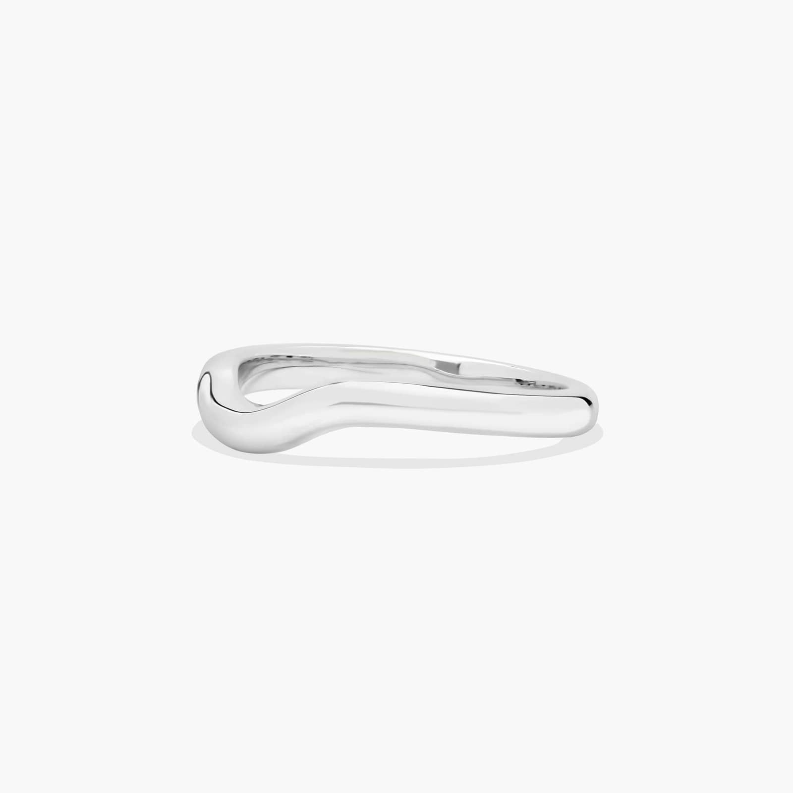 Wedding Ring In 14K White Gold (2.00mm)