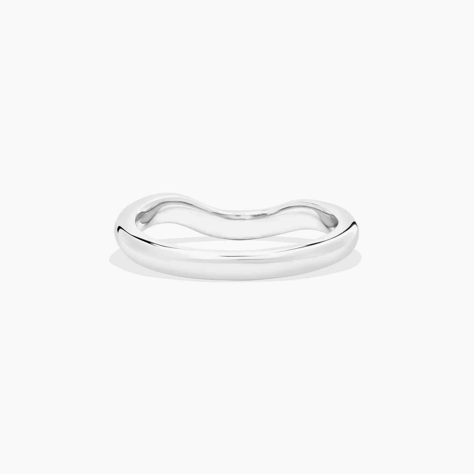 Wedding Ring In 14K White Gold (2.00mm)