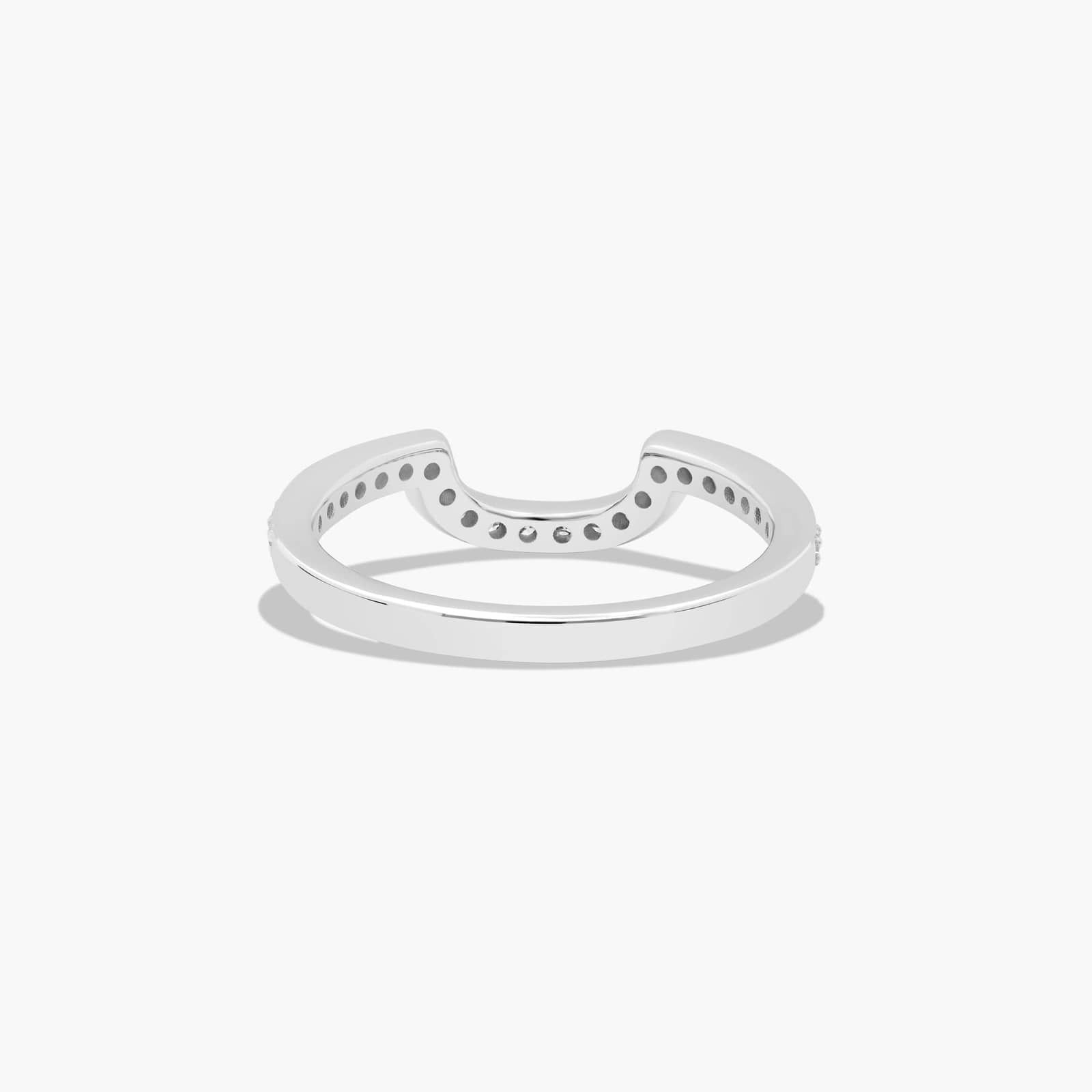 Wedding Ring In 18K White Gold (2.00mm)